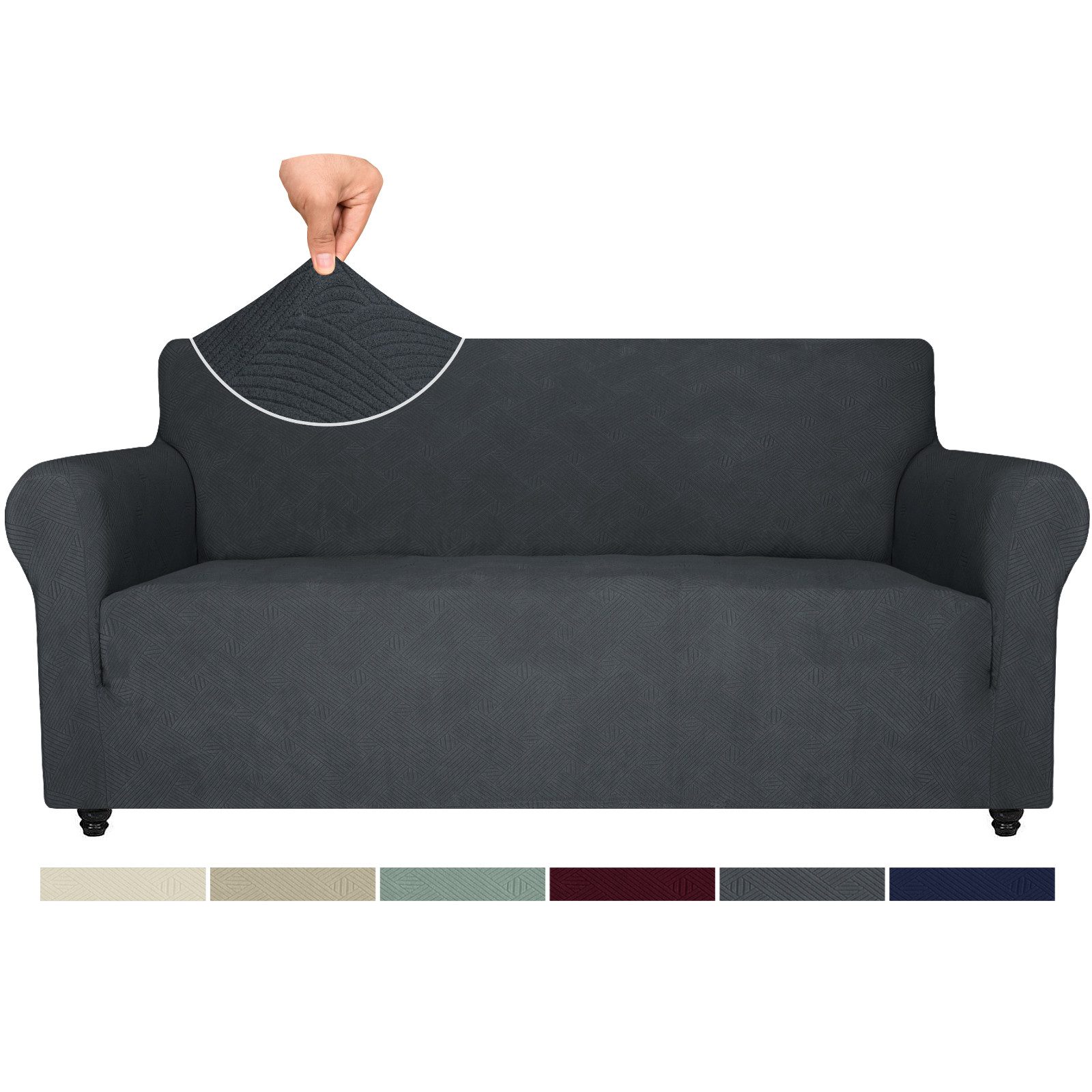 Coonoor Sofahusse Stretch Sofabezug, Sofa Überzug 1/2/3/4 Sitzer, Sofaschon günstig online kaufen