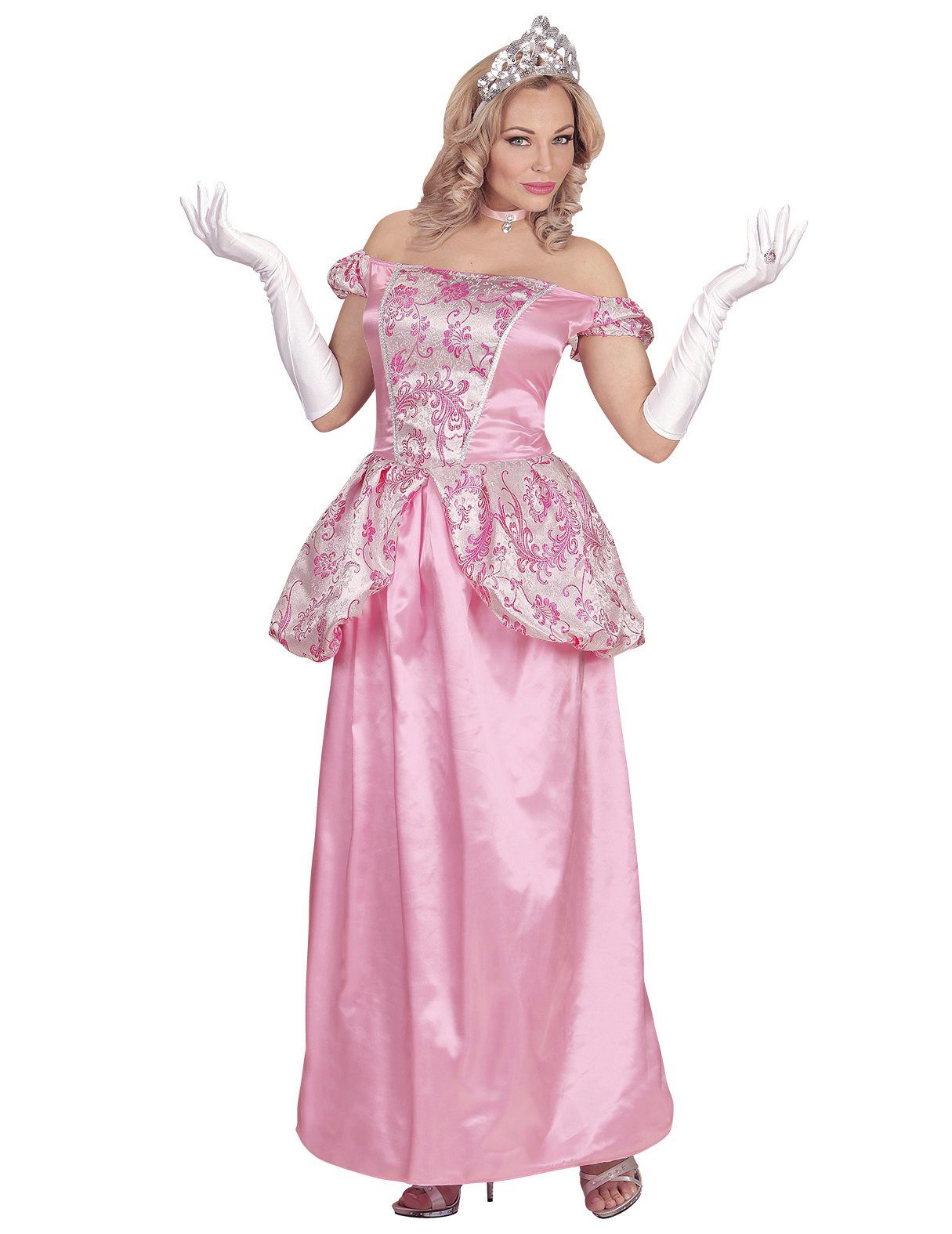 Widmann S.r.l. Prinzessin-Kostüm Märchen Prinzessinnenkostüm rosa