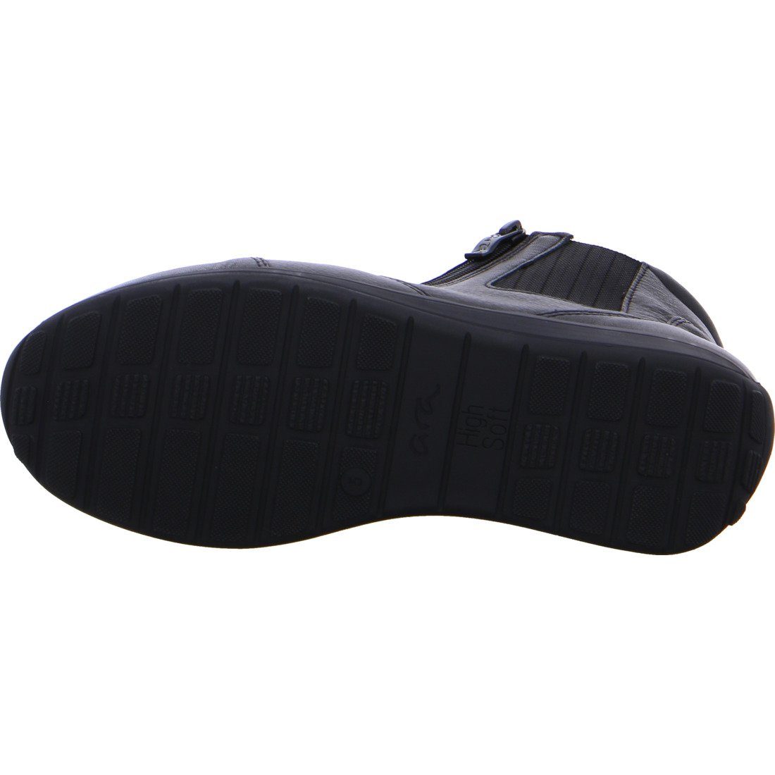 Lackleder Stiefelette 043836 Schuhe, Merano schwarz Stiefelette - Ara Ara