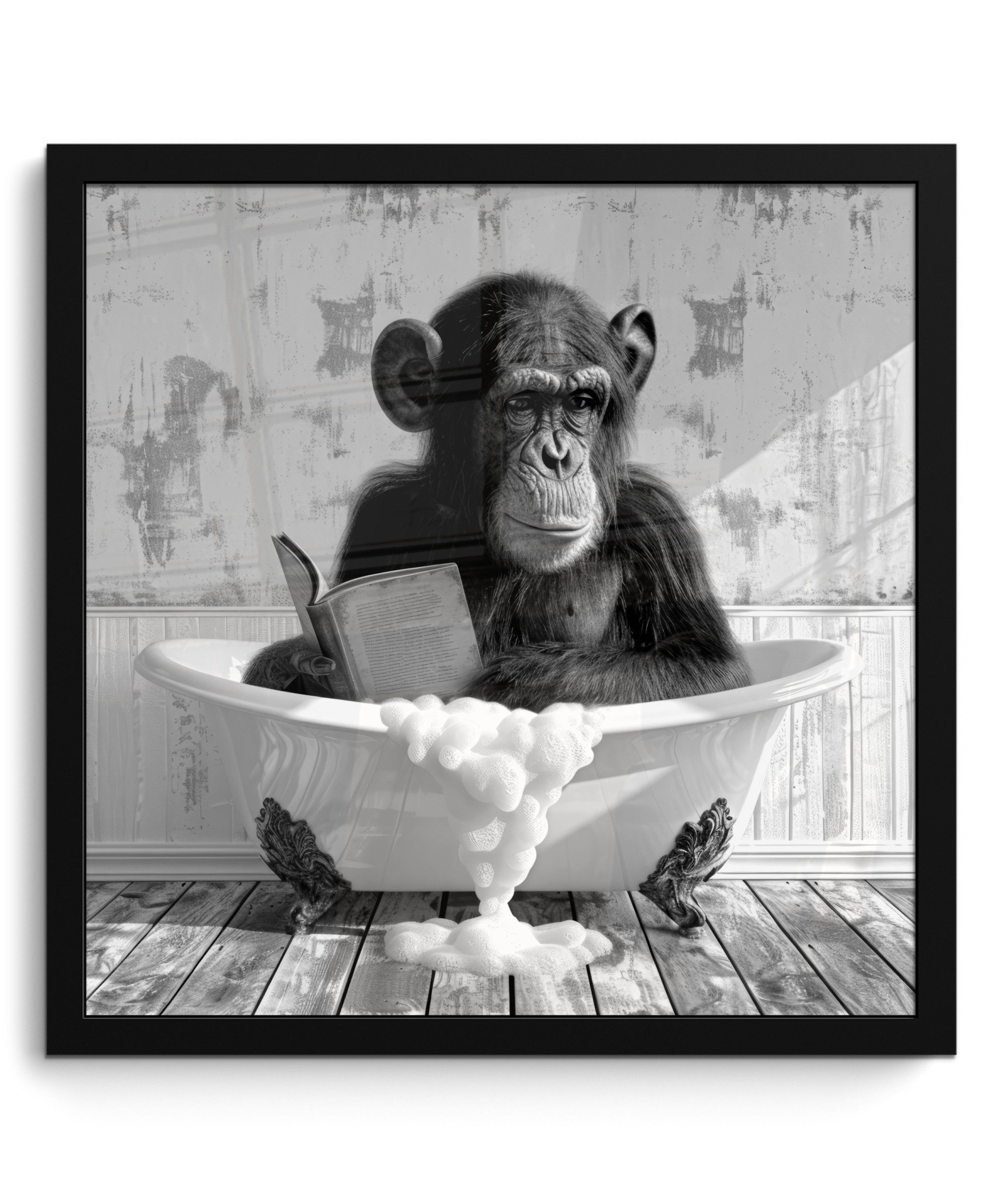 MuchoWow Poster Vintage - Affe - günstig online kaufen