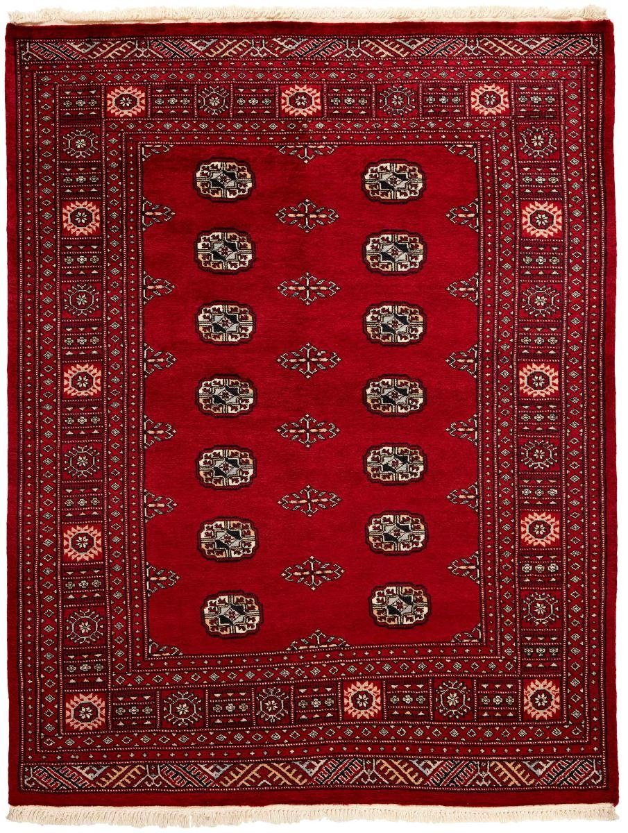 Orientteppich Pakistan Buchara 3ply 144x183 Handgeknüpfter Orientteppich, Nain Trading, rechteckig, Höhe: 8 mm