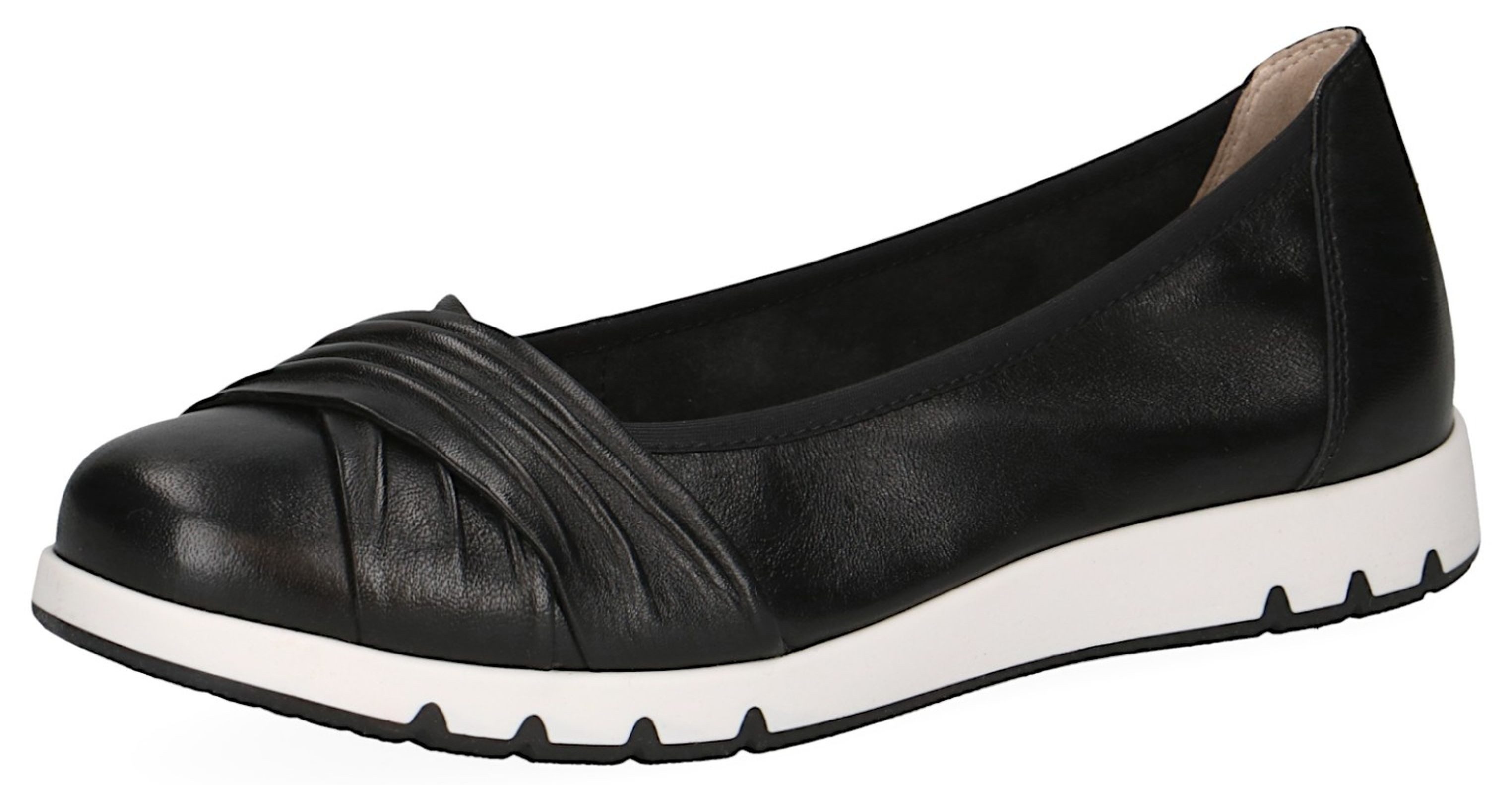 Caprice 9-22118-44 022 Black Nappa Ballerina