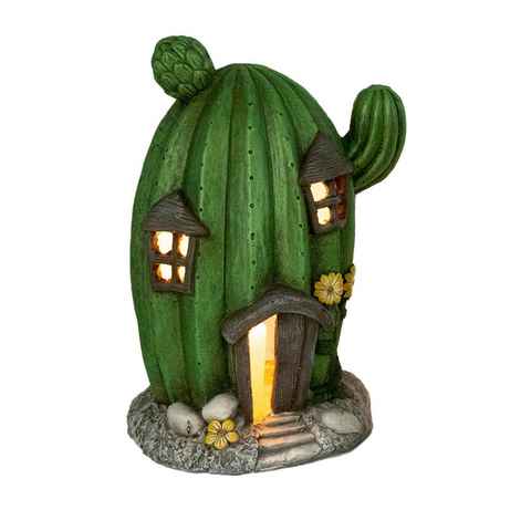 HTI-Living Windlicht Keramik-Windlicht Kaktus (1 St., 1 Kaktus-Windlicht)