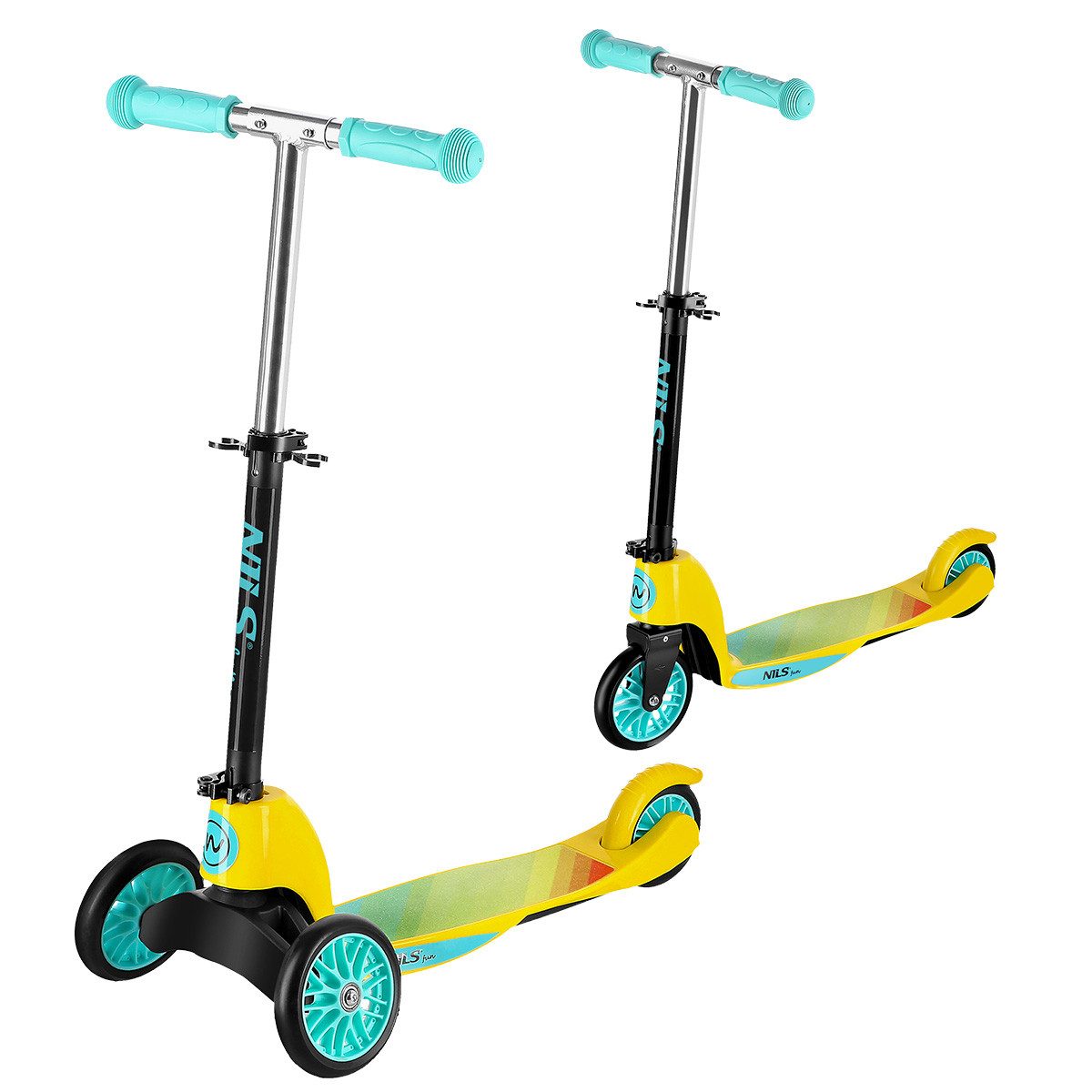 Tretroller 2in1 Kinderroller Scooter Roller Cityroller