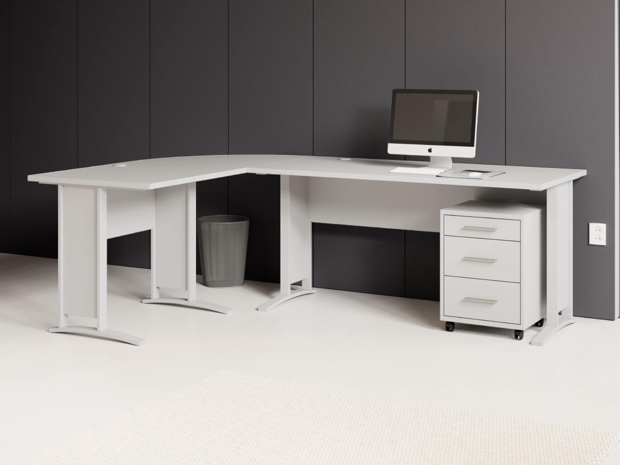 moebel-dich-auf Eckschreibtisch OFFICE LINE (Winkelschreibtisch, inkl. günstig online kaufen