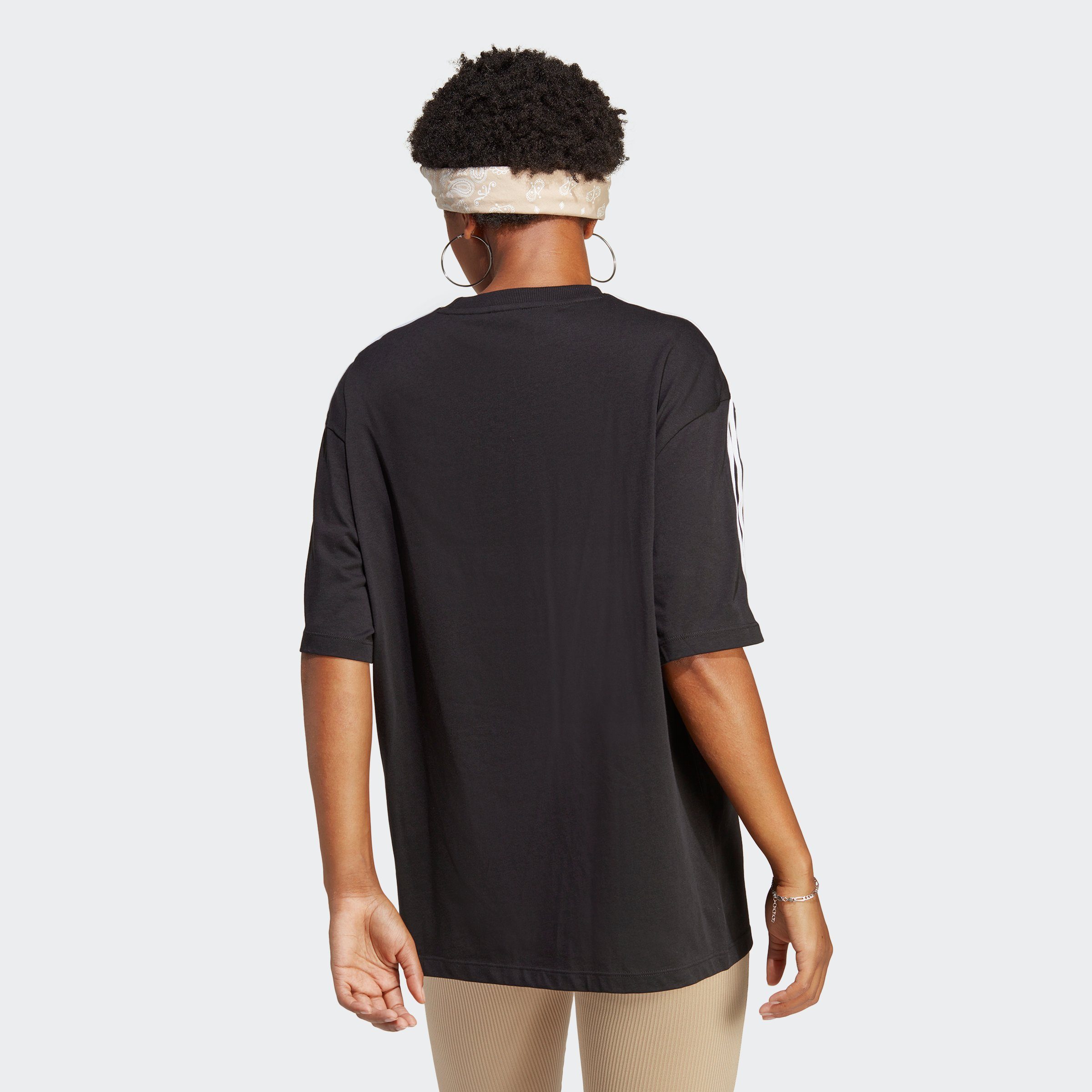 adidas Originals T-Shirt OVERSIZED ADICOLOR Black CLASSICS