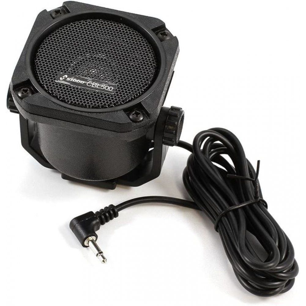 Stabo CBL-500 Lautsprecher 70048 Zusatzlautsprecher für Funkgeräte schwarz Lautsprecher