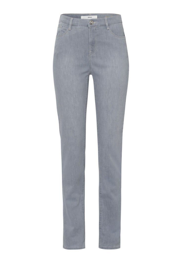 MARY Style hellgrau 5-Pocket-Jeans Brax
