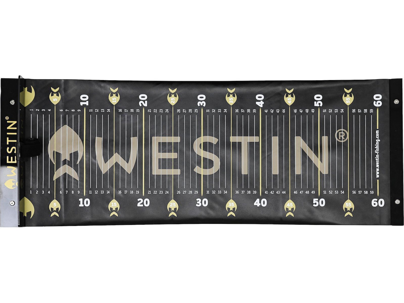 Westin Fishing Angel-Abhakmatte Pro Measure Mat - Matte zum messen und abhaken - 3 Größen wählbar (1-St), Verbesserte und extrem starke und haltbare PC-Platte
