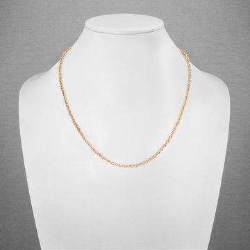 BUNGSA Ketten-Set Kette Rosegold aus Edelstahl Unisex (1-tlg), Halskette Necklace