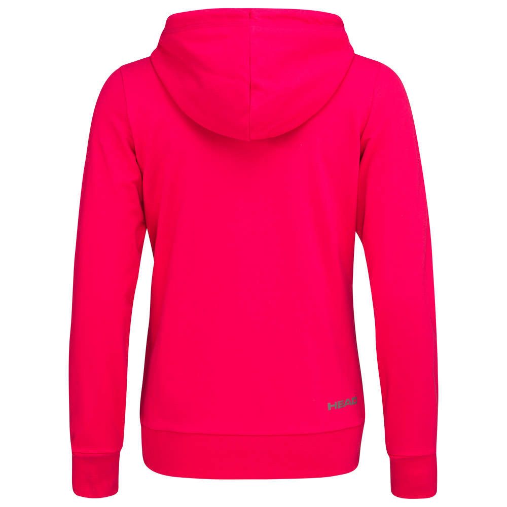 Head Kapuzenpullover Kapuzenjacke (Hoodie) Club Greta (Baumwollmix) magenta Damen
