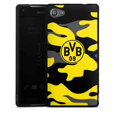 DeinDesign Handyhülle BVB Borussia Dortmund Fanartikel BVB Camo, Sony Xperia Z5 Compact Silikon Hülle Bumper Case Handy Schutzhülle