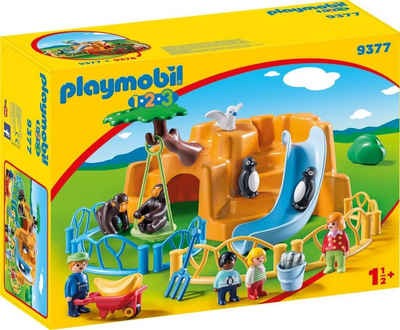 Playmobil® Spielwelt PLAYMOBIL 9377 1.2.3 - Zoo