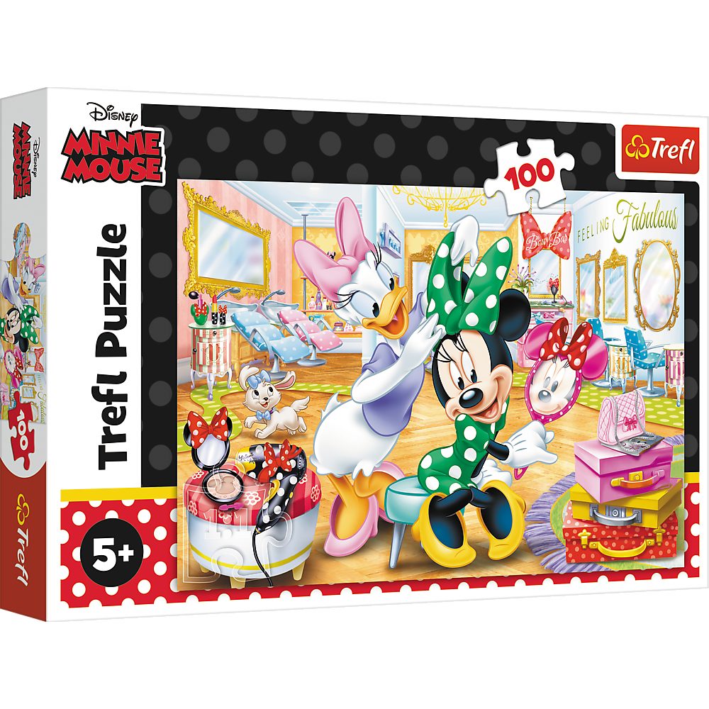 Trefl Puzzle Trefl 16387 Disney Minni Mouse 100 Teile Puzzle, Puzzleteile