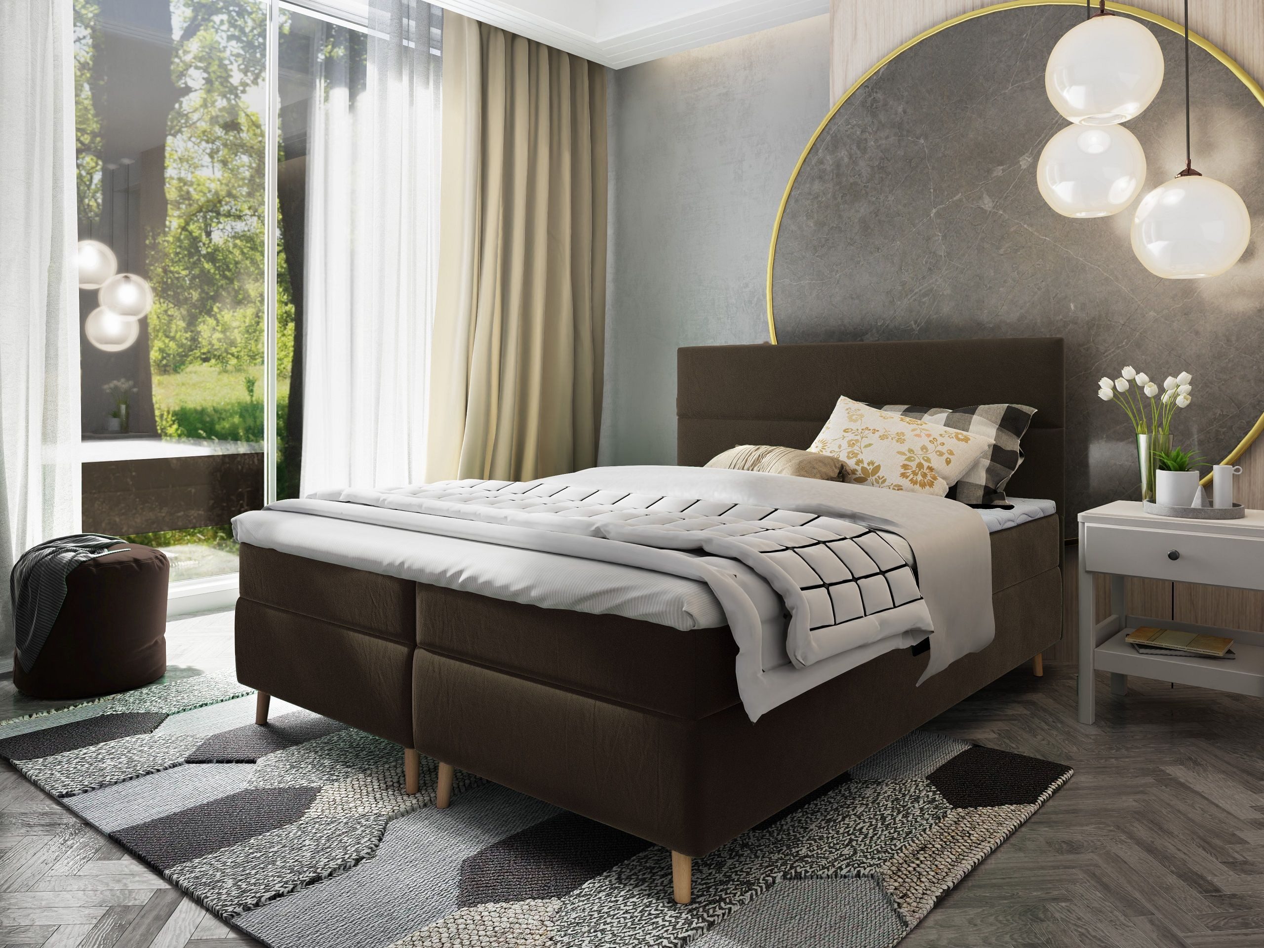 Masseno Boxbett SANTA 180x200 cm mit günstig online kaufen