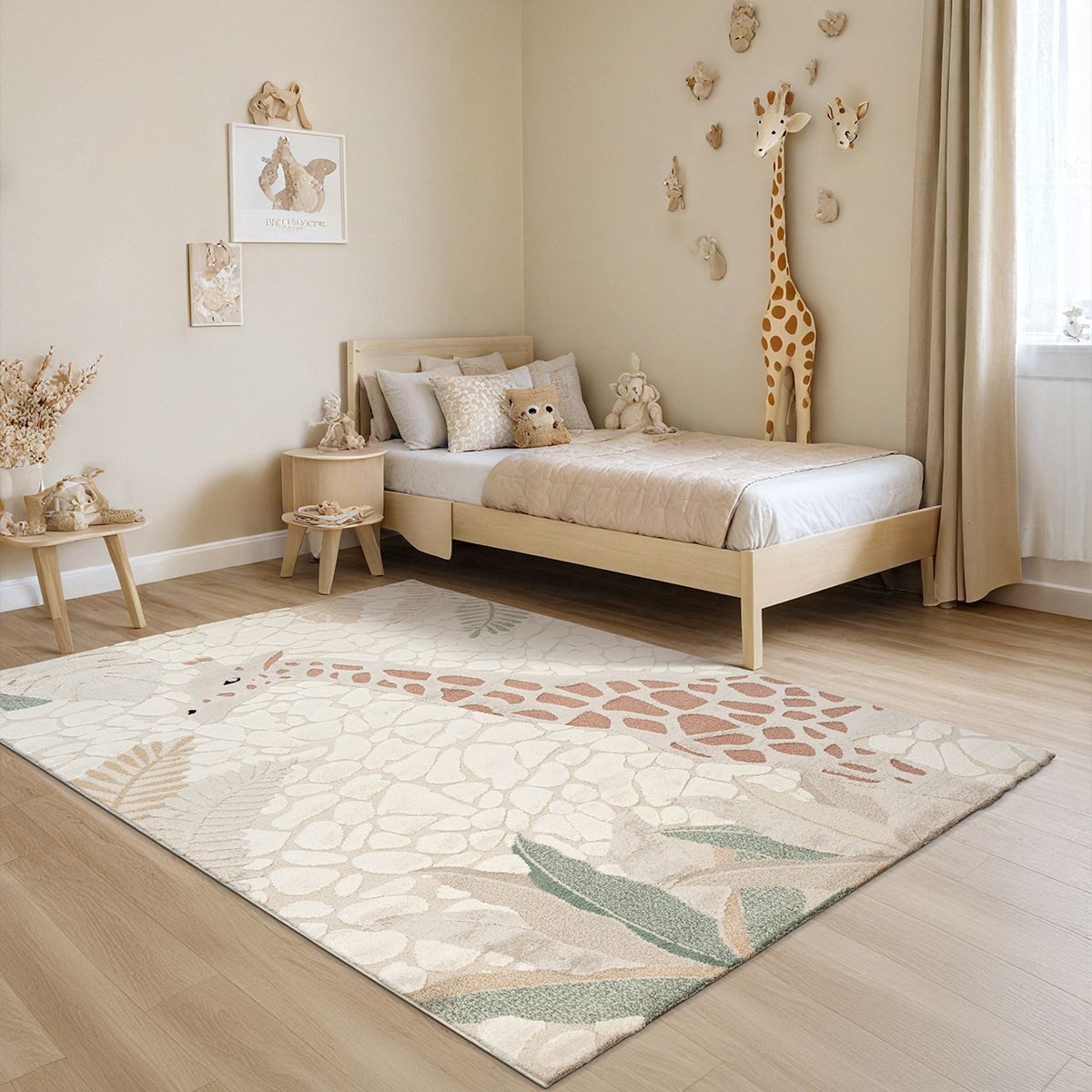 the carpet Teppich Everest Kids, rechteckig, Höhe: 14 mm, Kids Kinderzimmer Teppich hohe Flordichte