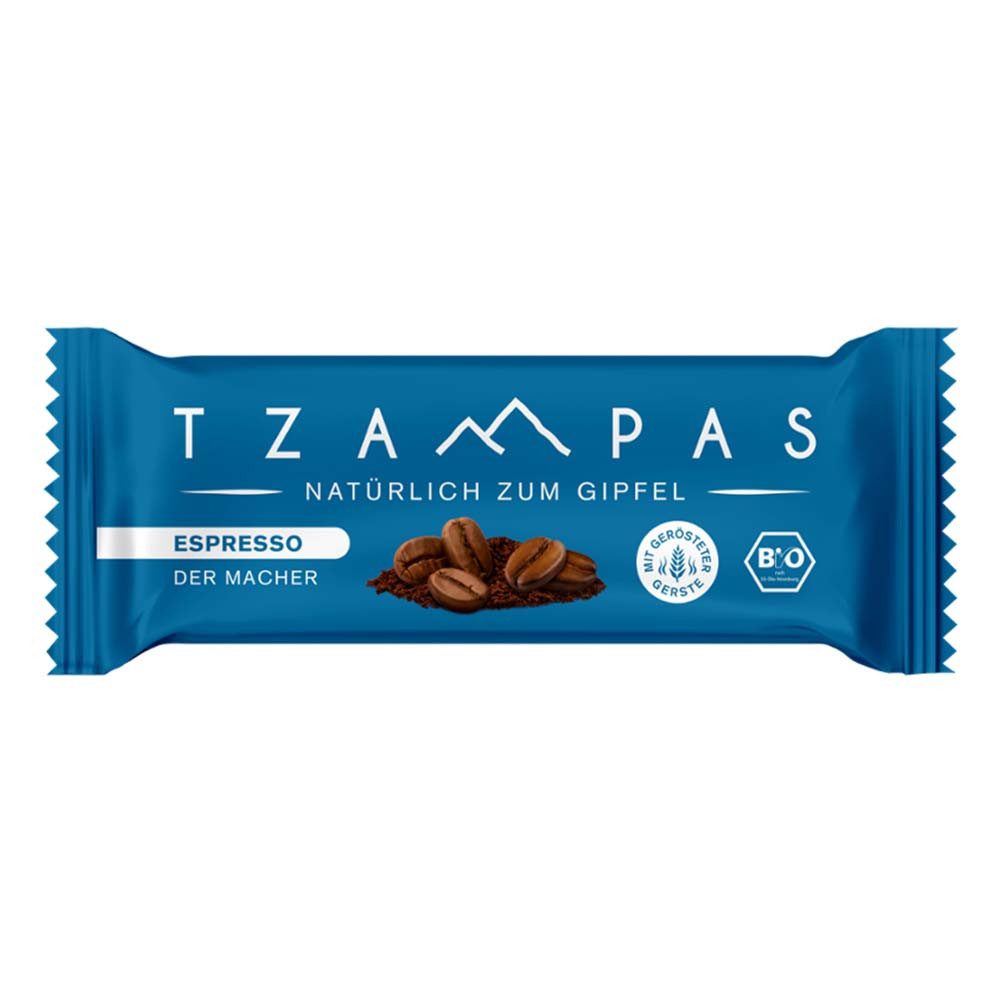 Tzampas Süßigkeit Energieriegel - Espresso Der Macher 40g