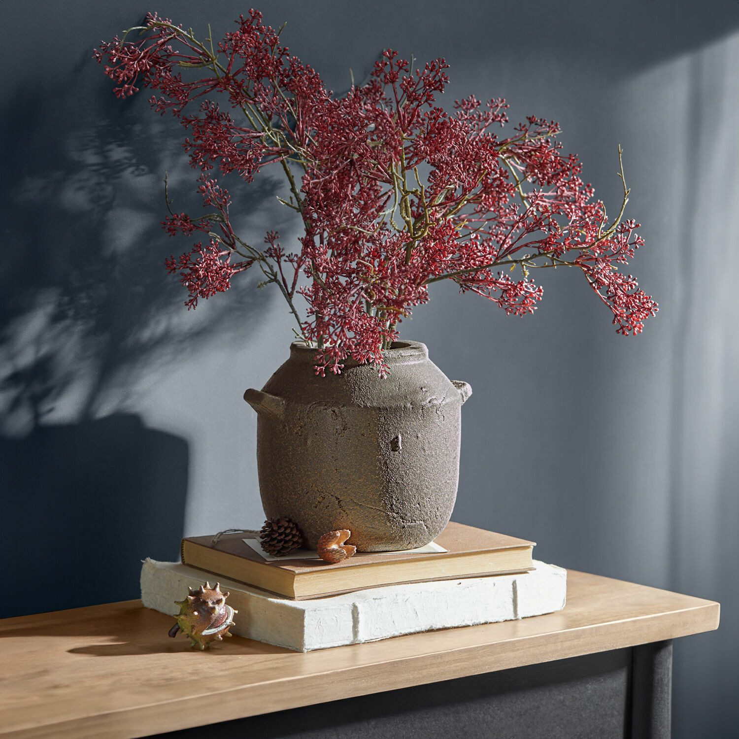 Mirabeau Tischvase Vase Saintevoux grau