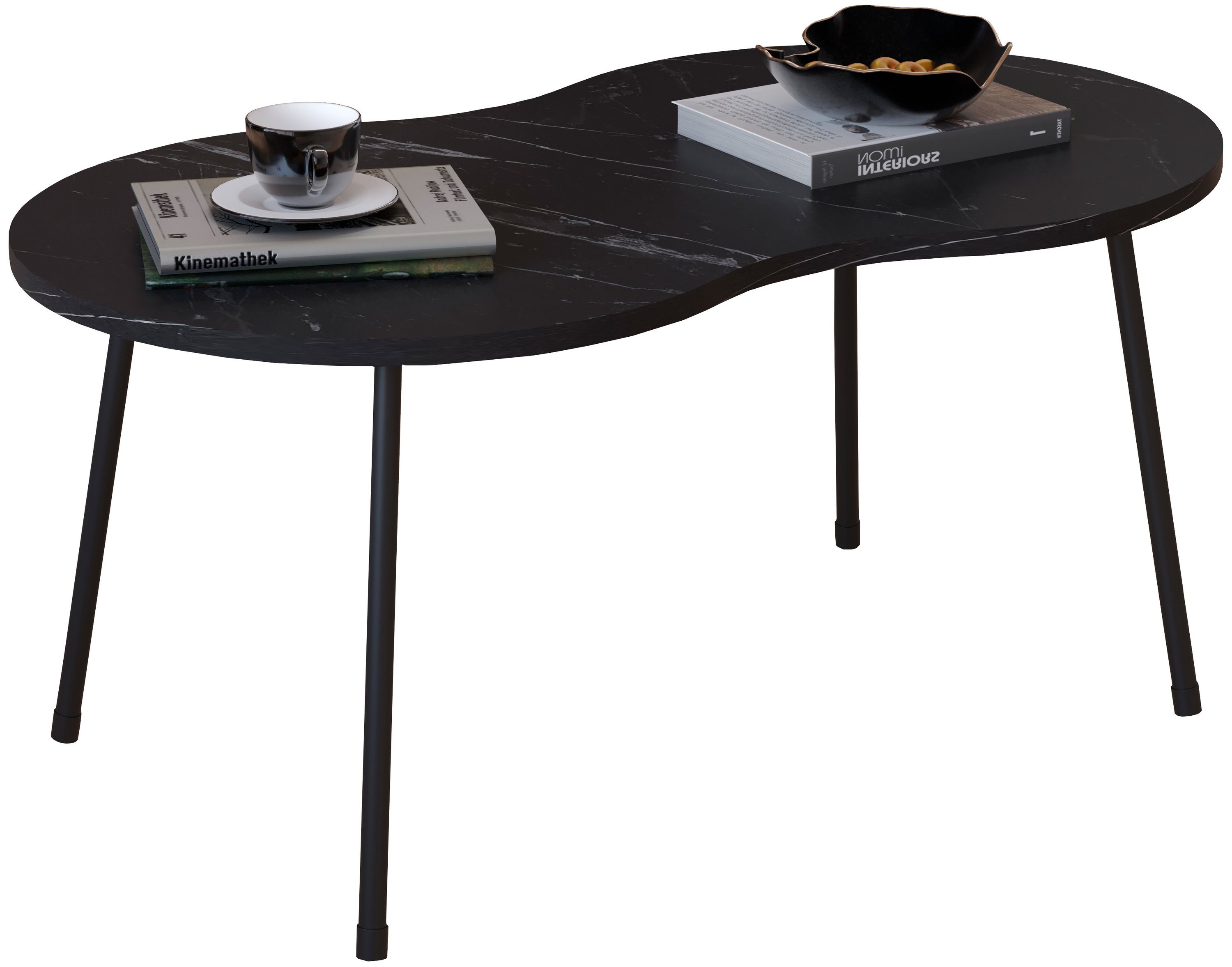 VCM Couchtisch Holz Sofatisch Couchtisch Marmor günstig online kaufen