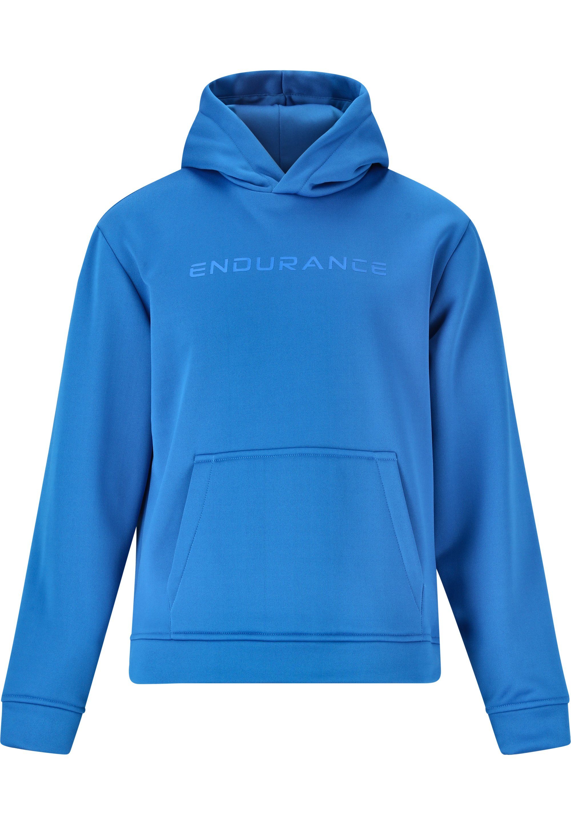 ENDURANCE Kapuzensweatshirt Glane mit kuscheliger Kapuze und praktischer Bauchtasche blau