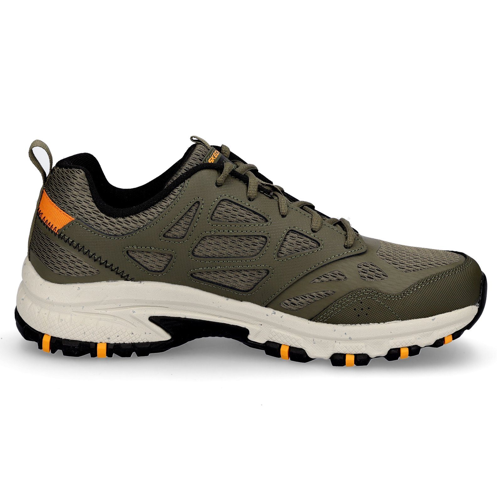 Trekkingschuh Herren Schnürschuh Skechers olivgrün olive Skechers