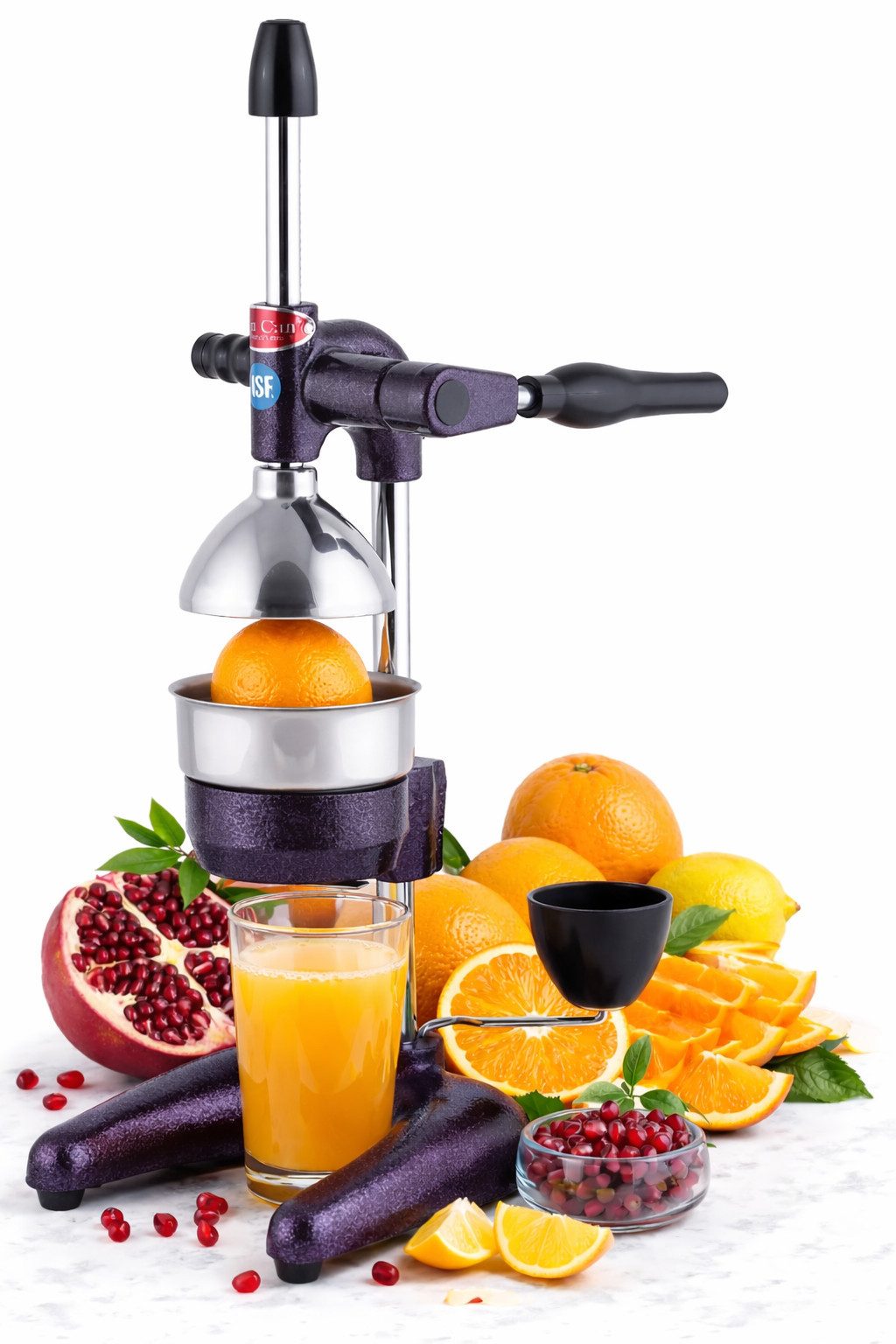 CANCAN Entsafter Professionelle Hand Saftpresse Orangenpresse Granatapfelpresse