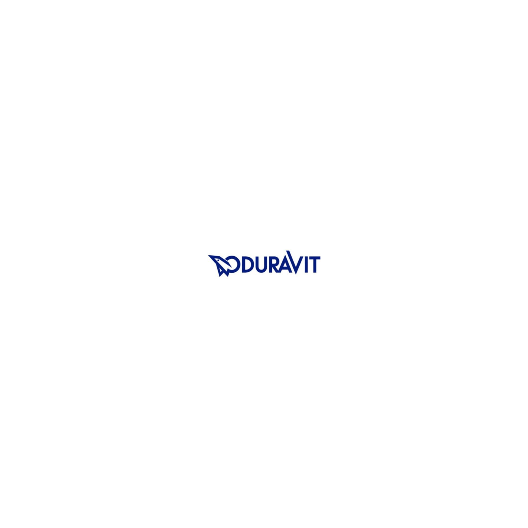 Duravit Waschbecken Duravit Wand-WC, Tiefspüler-Set Starck 3 mit WC-Sitz, Rimless, weiß