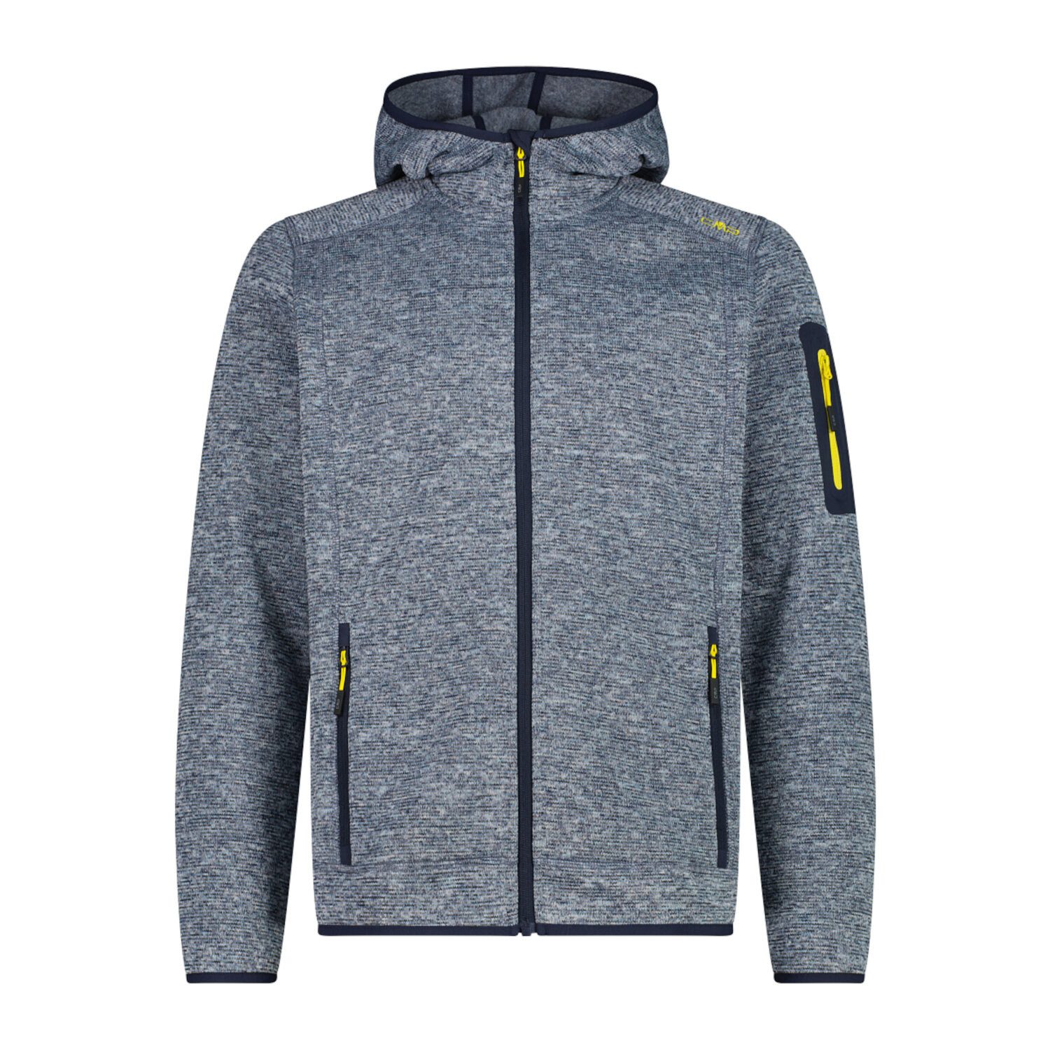 CMP Fleecejacke CMP Herren Fleecejacke Knitted Fix Hood Jacket 3H60847N günstig online kaufen