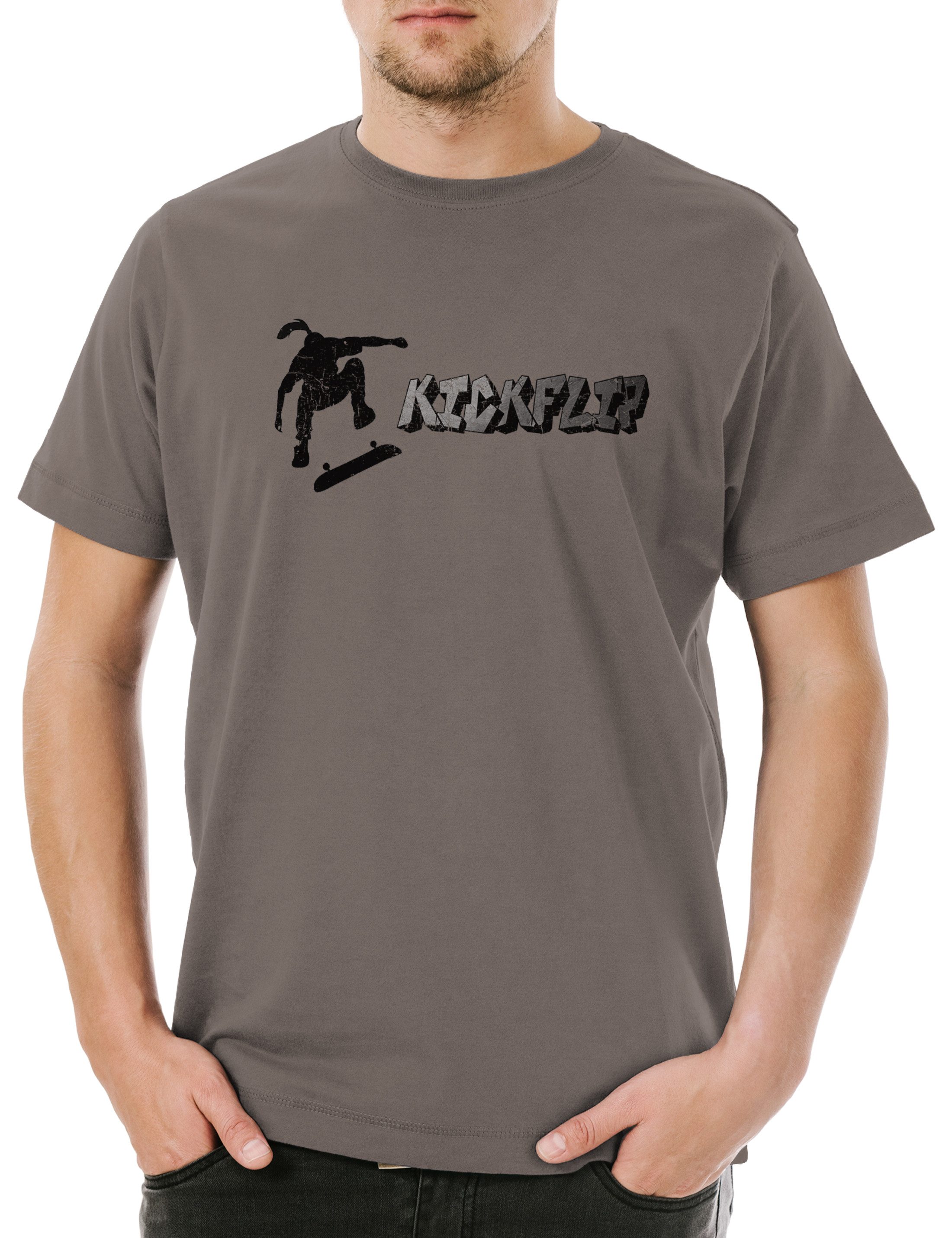 Urban Backwoods Print-Shirt Kickflip Herren T-Shirt günstig online kaufen