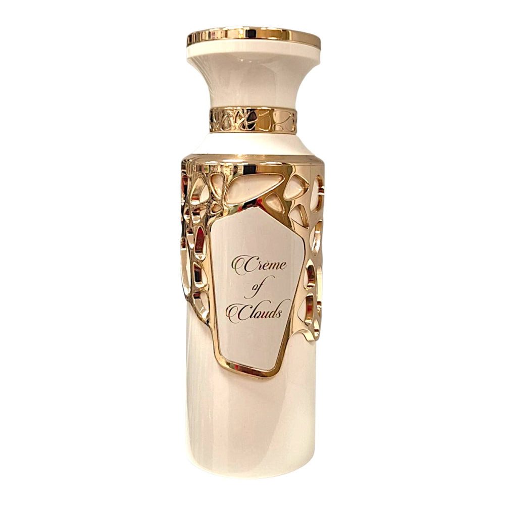 Fragrance World Duft-Set Creme of Clouds Eau de Parfum 100ml + Parfümzerstäuber (leer) Set