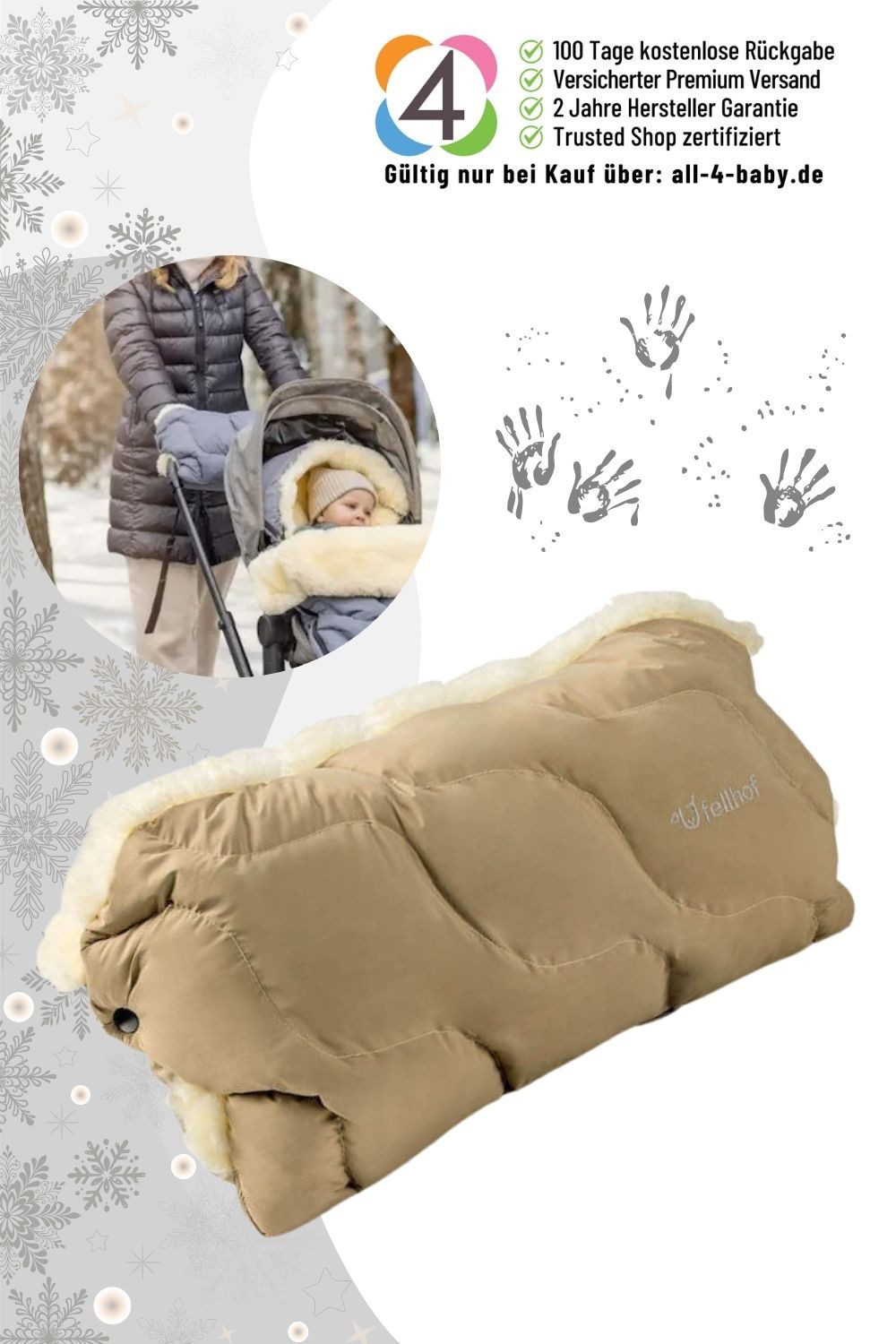 Fellhof Грілки для рук в колясці Грілки для рук в колясці Winterberg