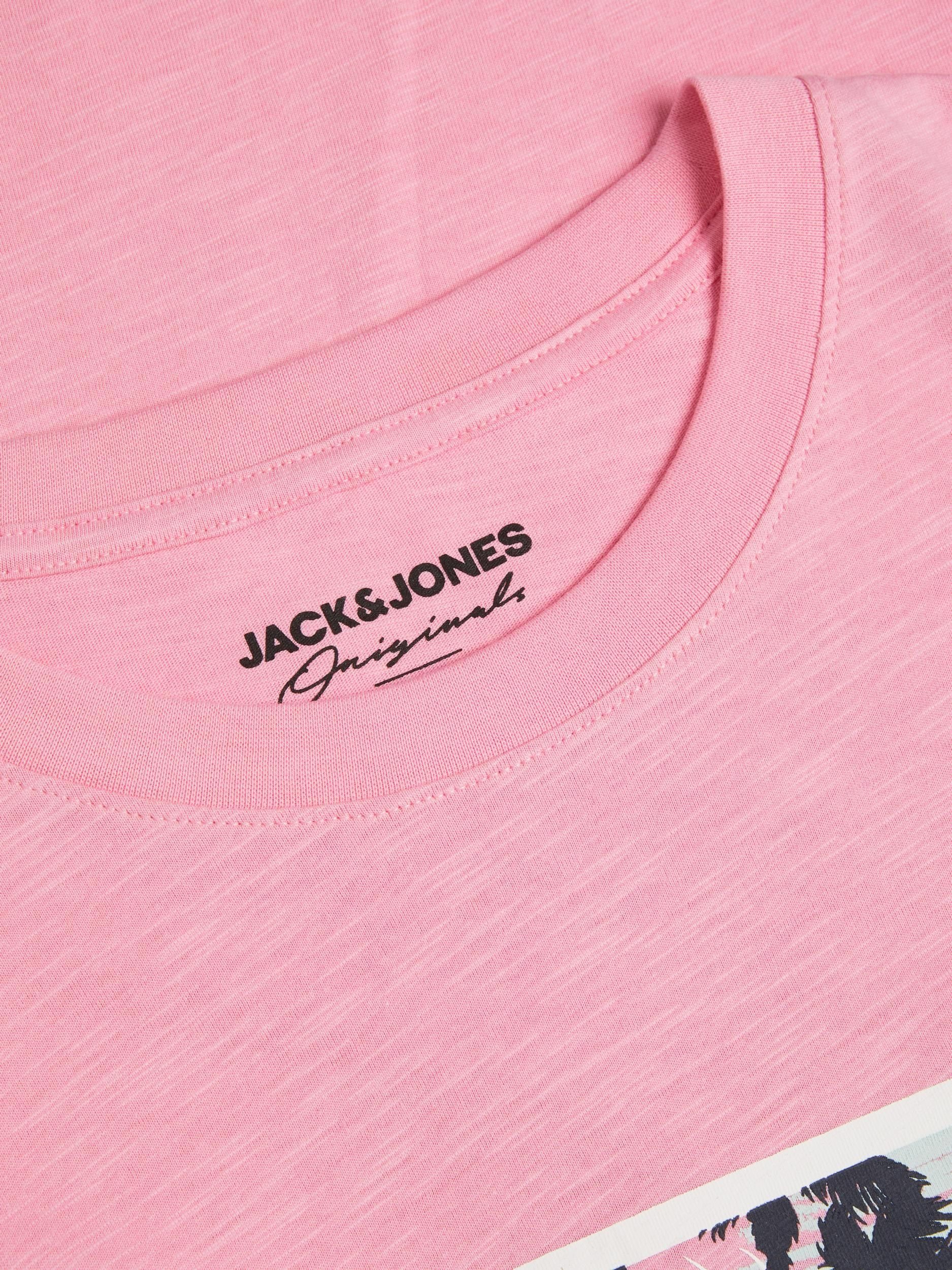 & Jones Jack T-Shirt ONLY 176927 Prism Pink