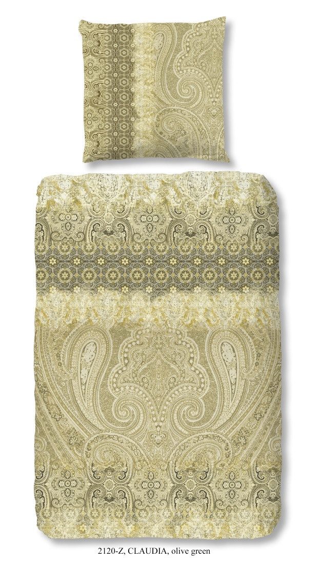 ZouZou Bettwäsche CLAUDIA reine Baumwolle Satin, Satin, 2 teilig, filigrane Paisleys im orientalischen Stil 1101 Nacht