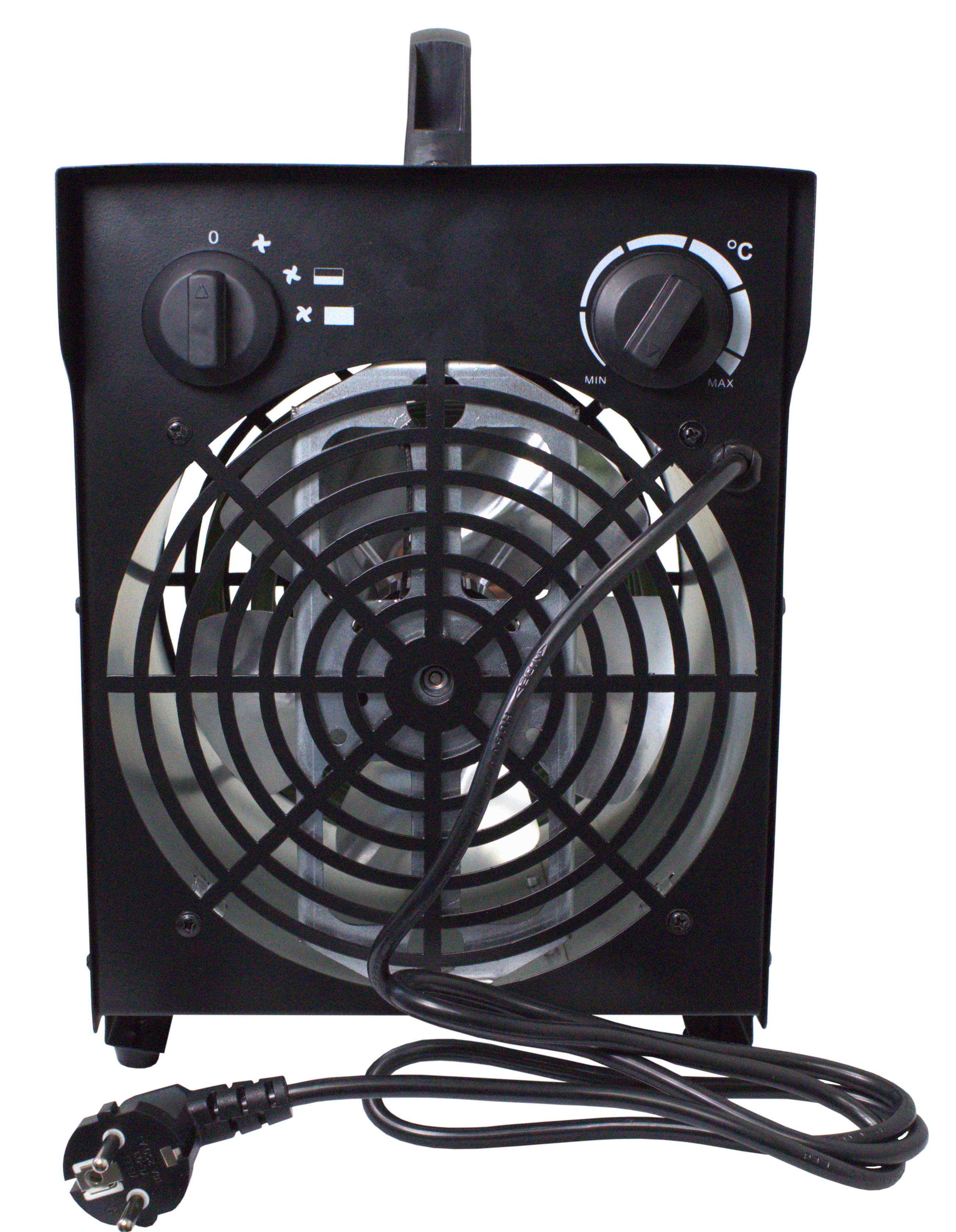 Teico Heizlüfter Bauheizer Elektroheizung Teico 1500-3000 W Bautrockner Heizstrahler – Bild 5 von 5