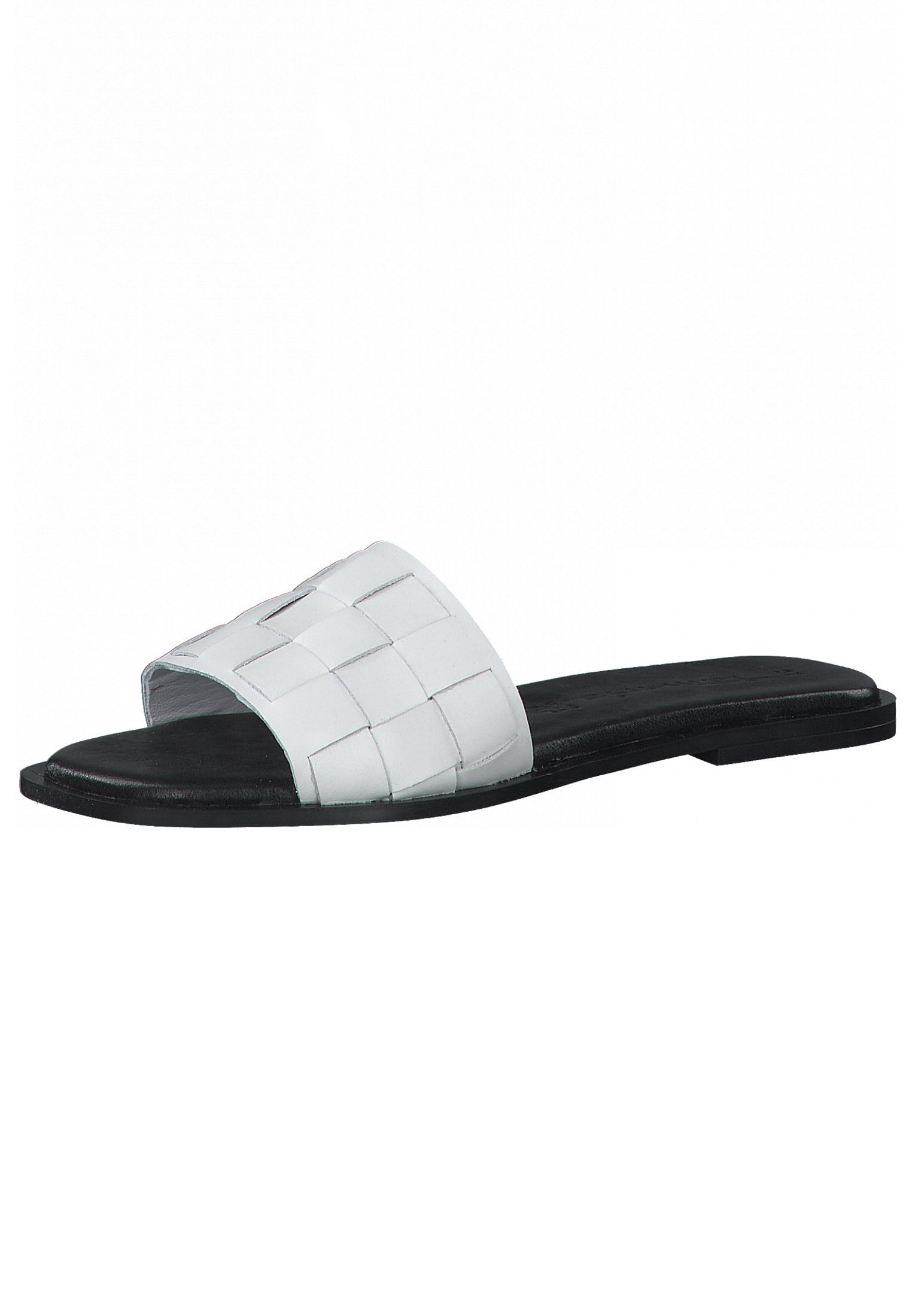 1-27122-28 Weiß LEATHER) Sandale Tamaris (WHITE White 117