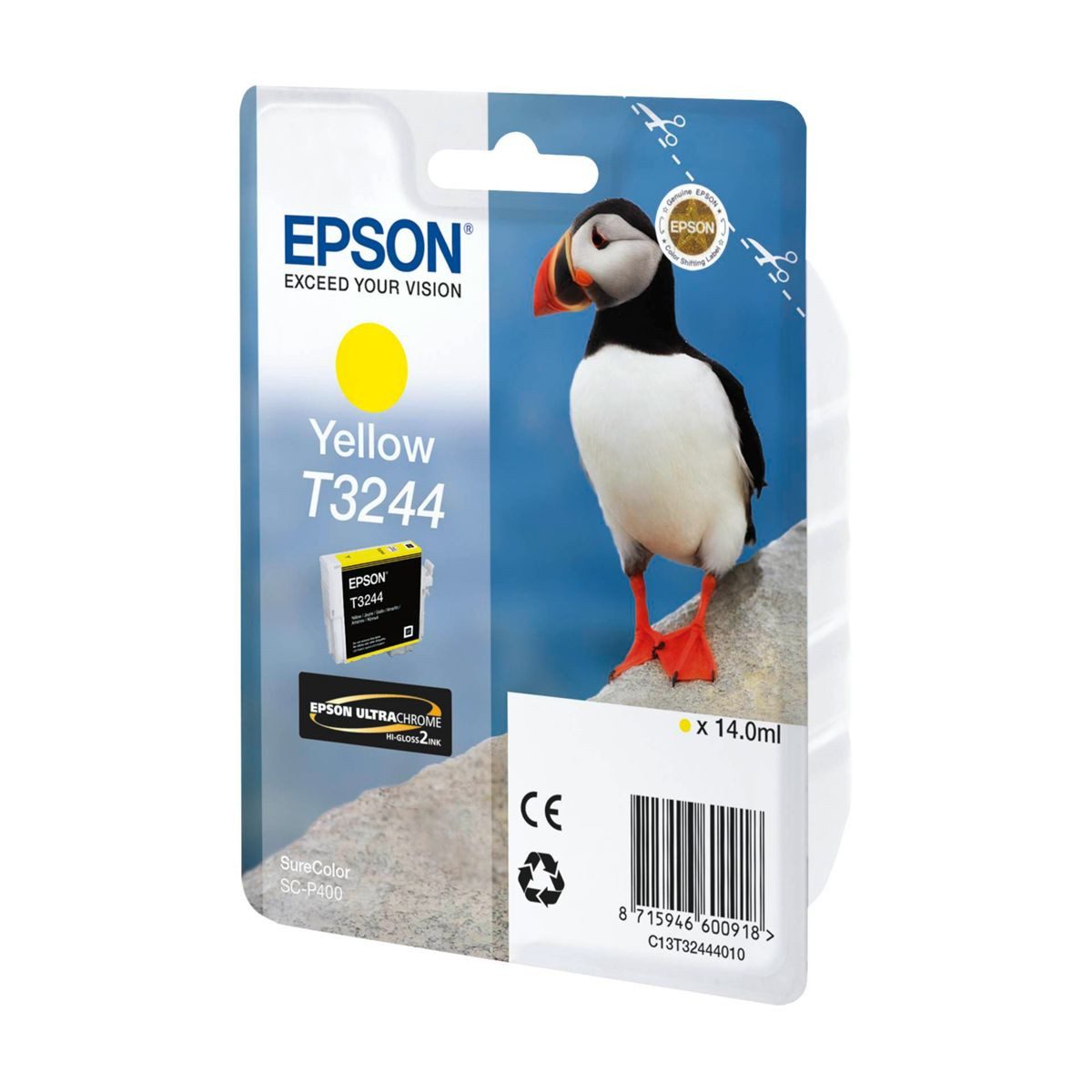 Epson Tintenpatrone yellow T 324 T 3244 Tintenpatrone