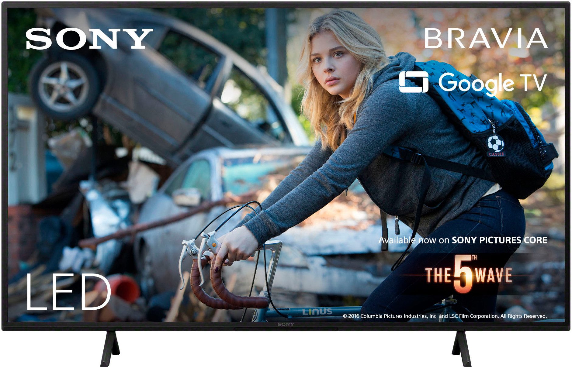 Sony KD43-X75WL LED-Fernseher (108 cm/43 Zoll, 4K Ultra HD, Google TV, Smart-TV, BRAVIA CORE, HDMI 2.1, Gaming-Menü)