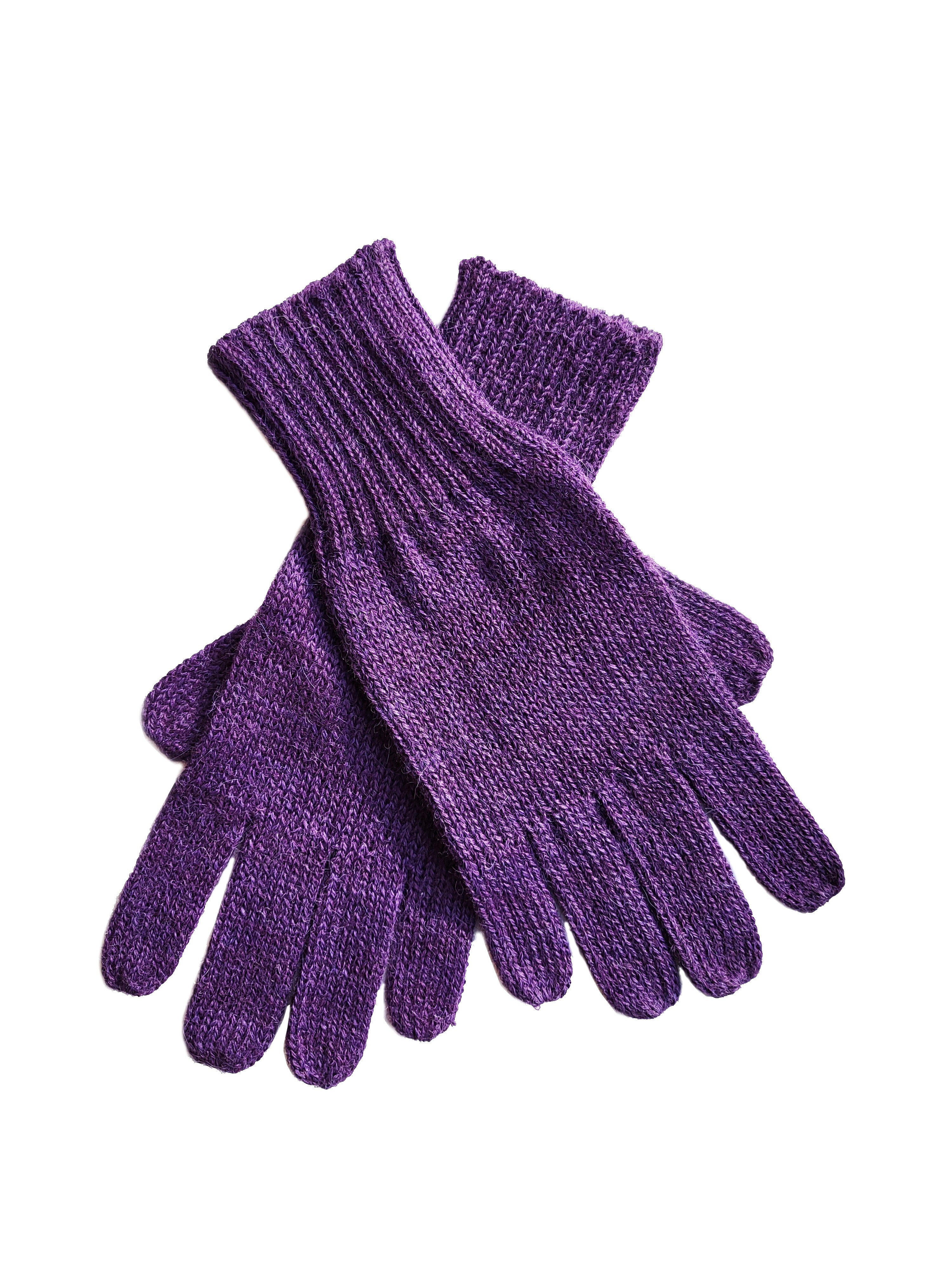 Posh Gear Strickhandschuhe Guantino Alpaka Fingerhandschuhe aus 100% Alpakawolle