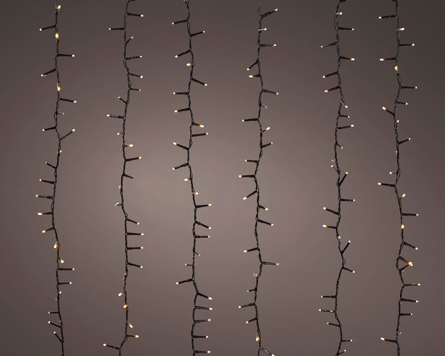 Lumineo LED-Lichterkette Lumineo Baumbeleuchtung, Cluster Twinkle 480 LED 6 günstig online kaufen