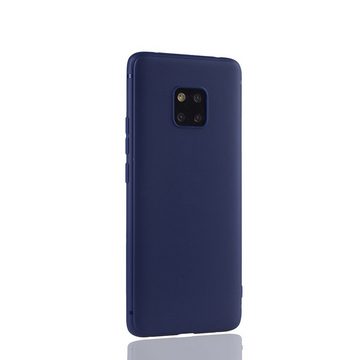 König Design Handyhülle Huawei Mate 20 Pro, Huawei Mate 20 Pro Handyhülle Backcover Blau