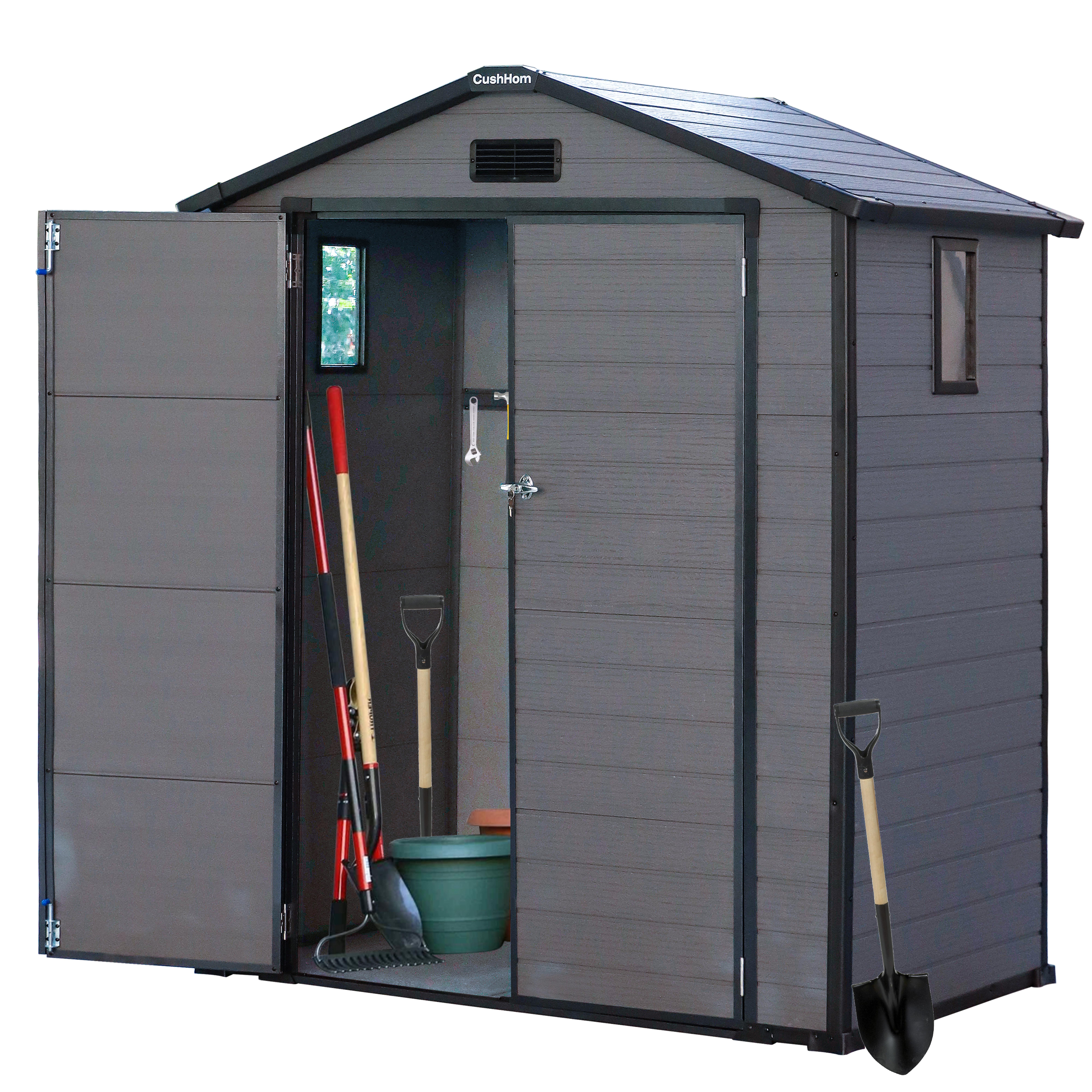 CCLIFE Gerätehaus Gerätehaus Geräteschuppen Gartenhaus Wetterfest günstig online kaufen
