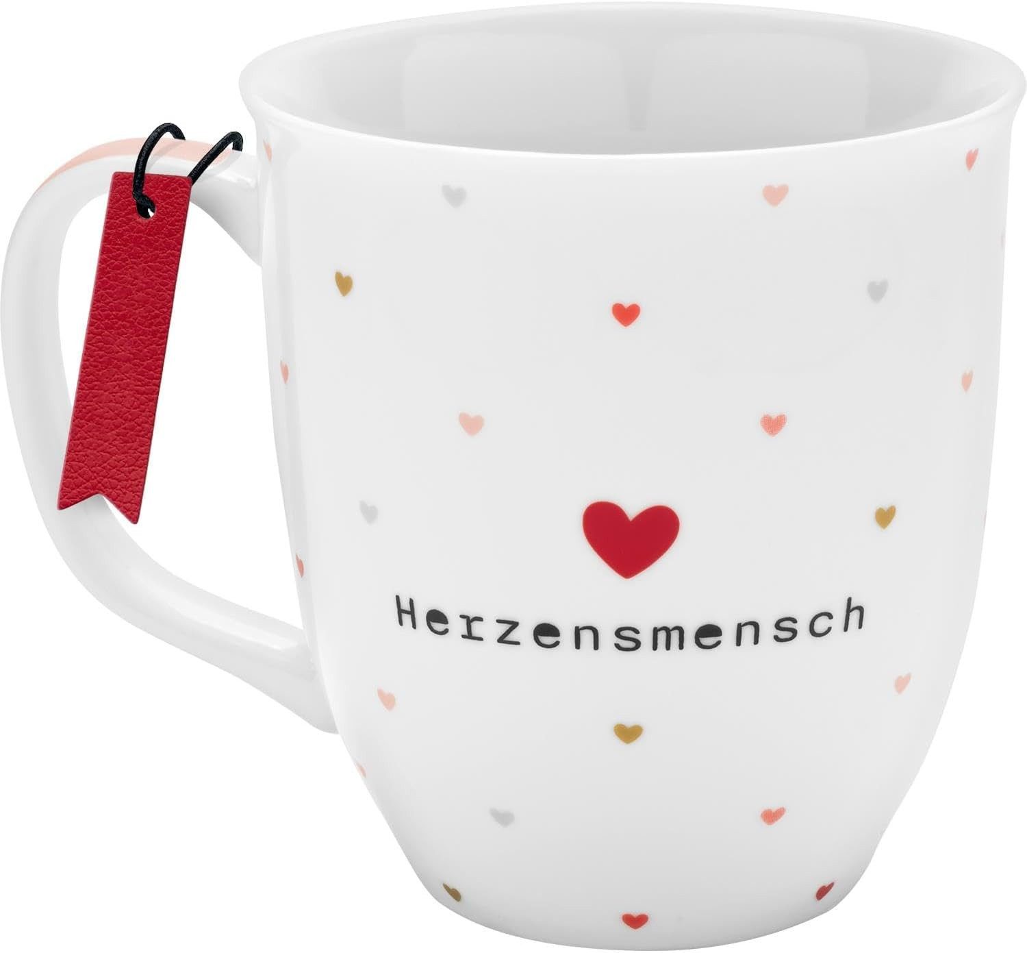 Sheepworld Tasse Tasse Tee- Kaffeetasse Kaffeebecher 40cl Geschenk Sheepworld, Material: Porzellan