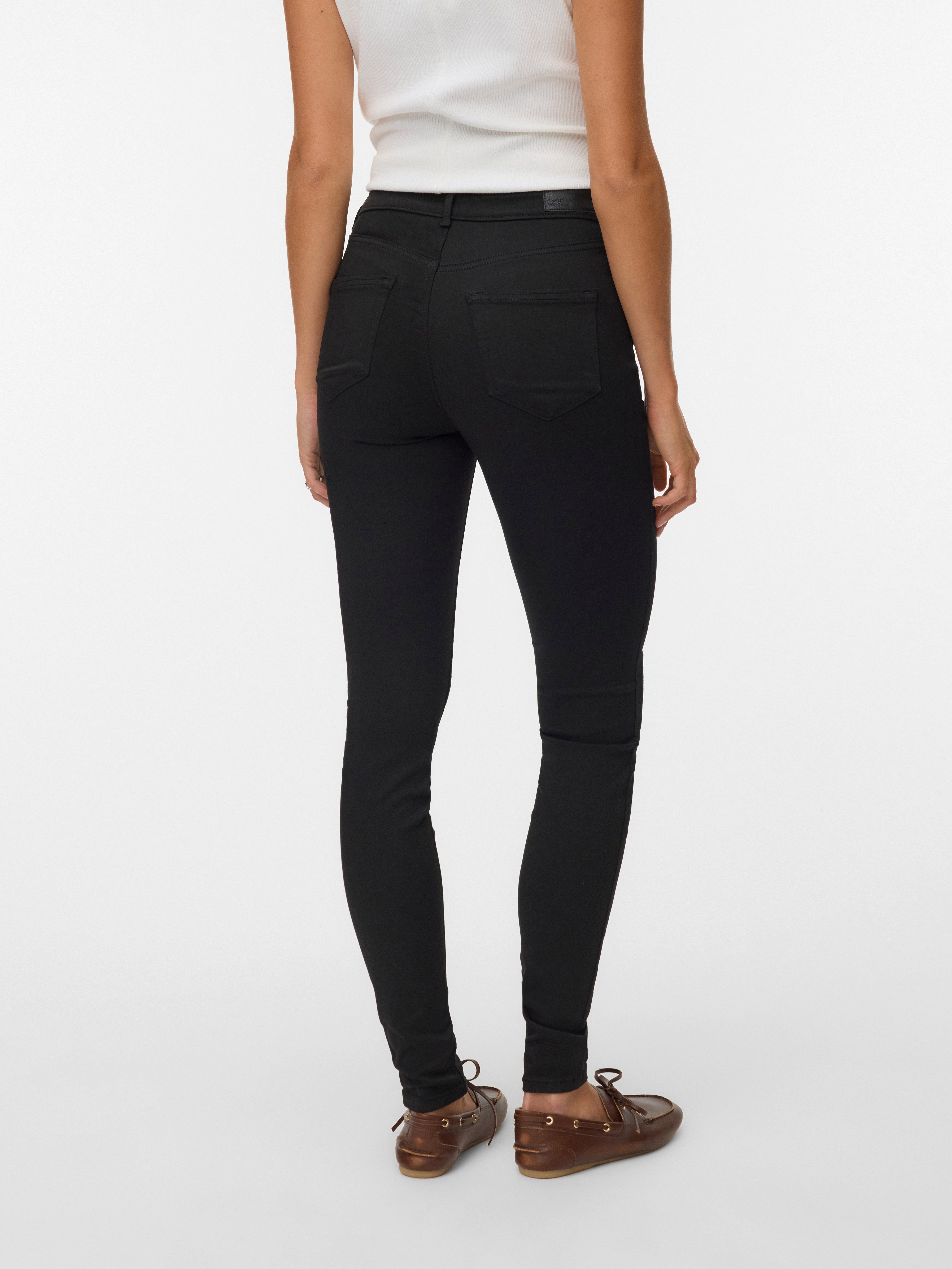 Vero Moda Skinny-fit-Jeans VMLUX NW SUPER S JEANS aus extra weicher Modal Qualität – Bild 3 von 5