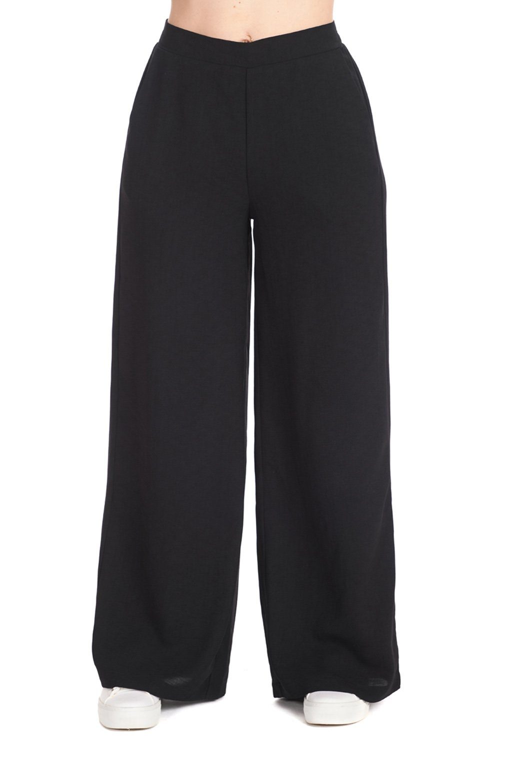 Banned Stoffhose Retro Wendy Schwarz Vintage Trousers 40er Jahre Stil günstig online kaufen