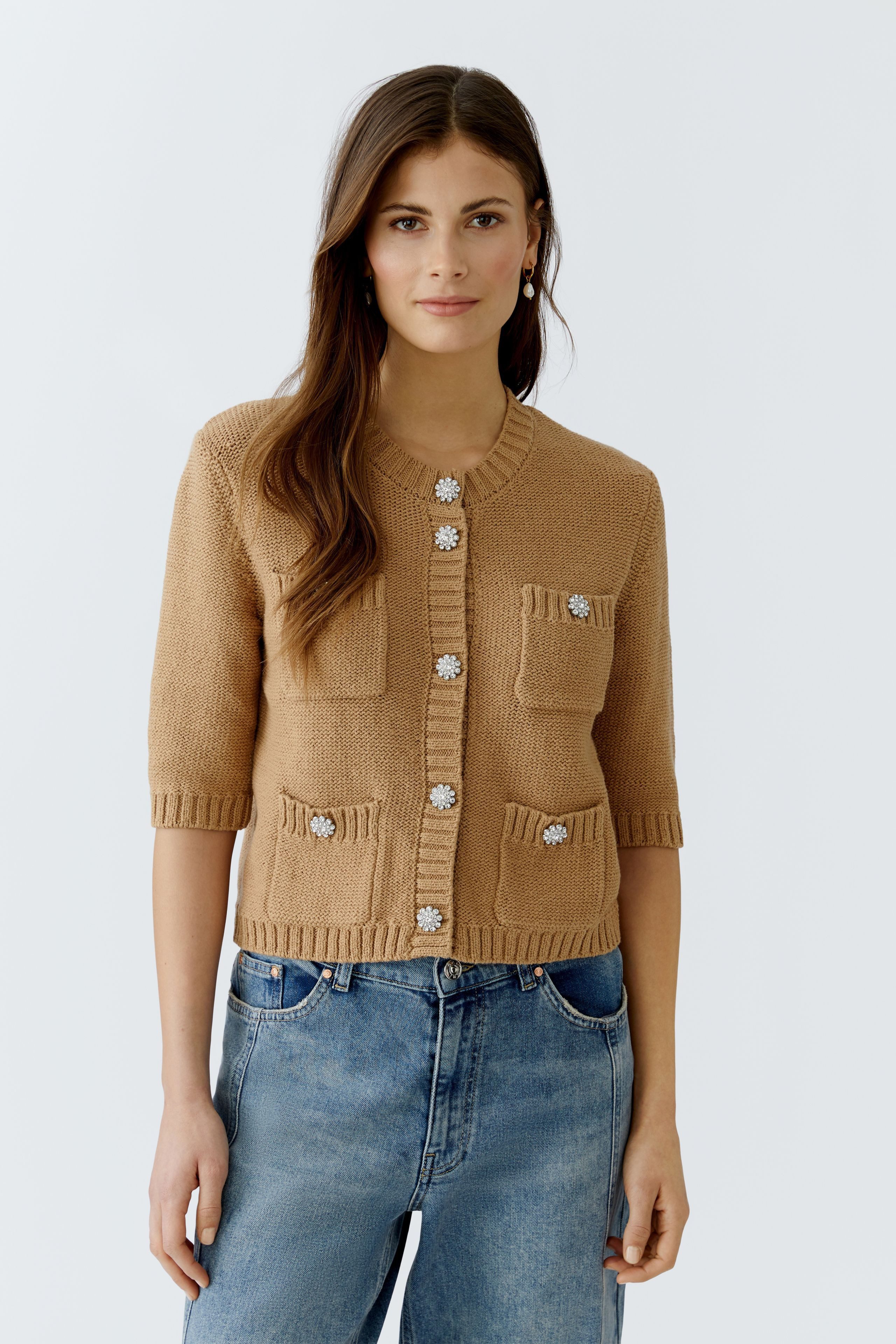 Oui Strickjacke