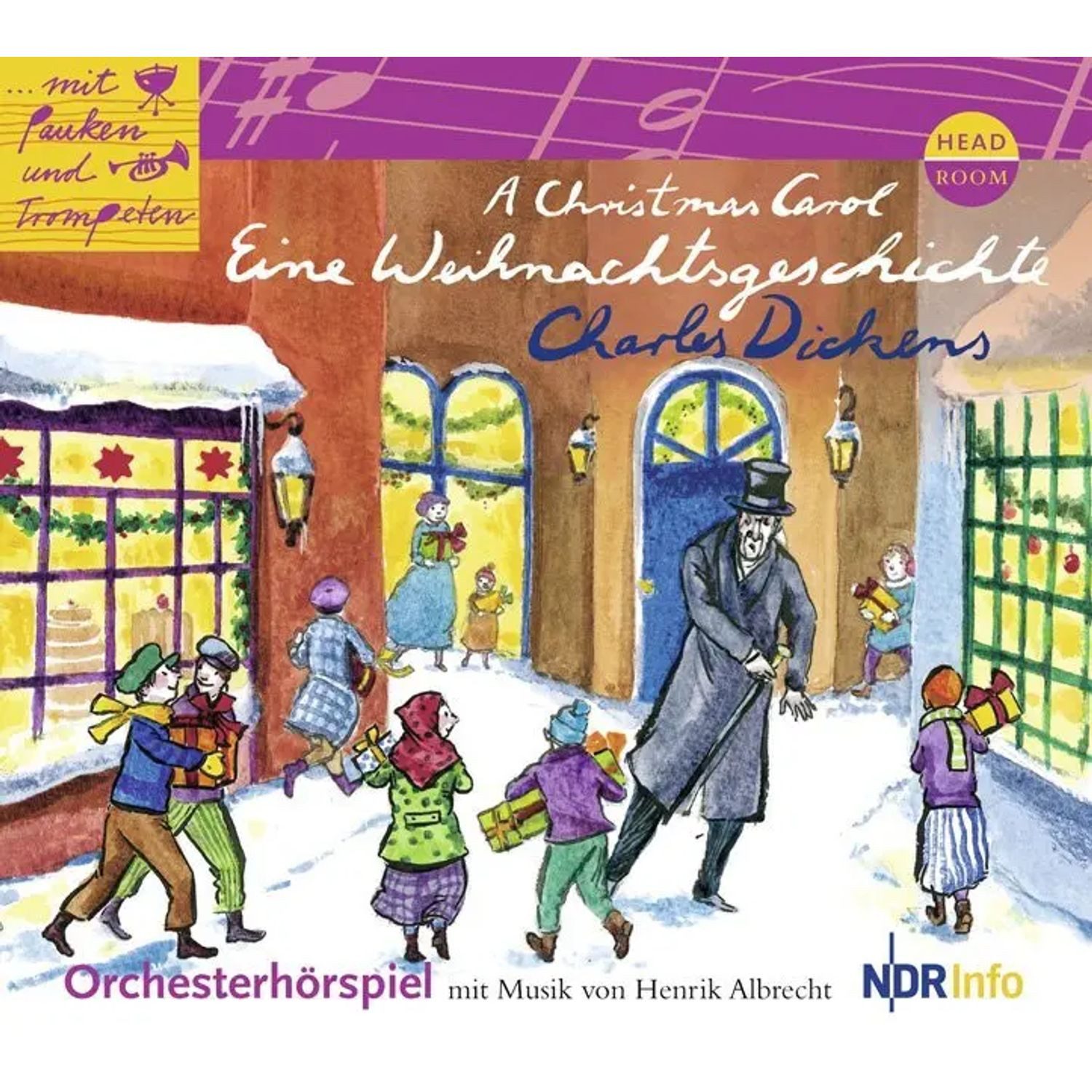 Hörspiel A Christmas Carol, Eine Weihnachtsgeschichte,1 Audio-CD