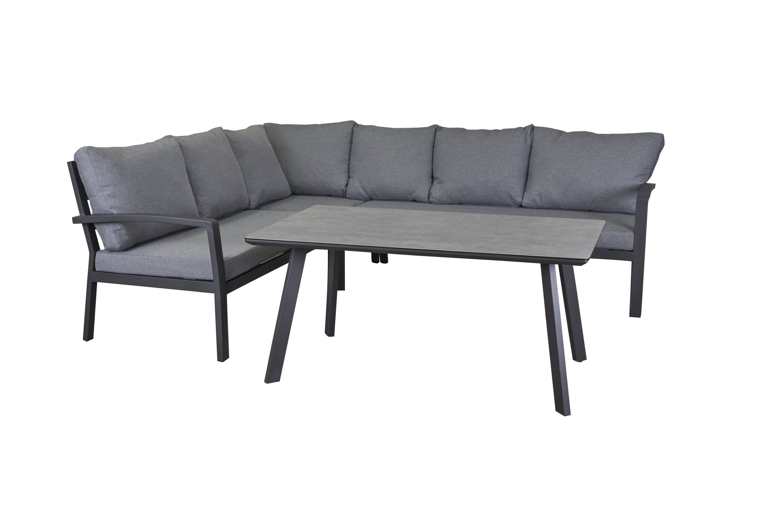 LC Garden Eckbankgruppe »Bondino« Dining Speiseloungeset inkl. Esstisch anthrazit