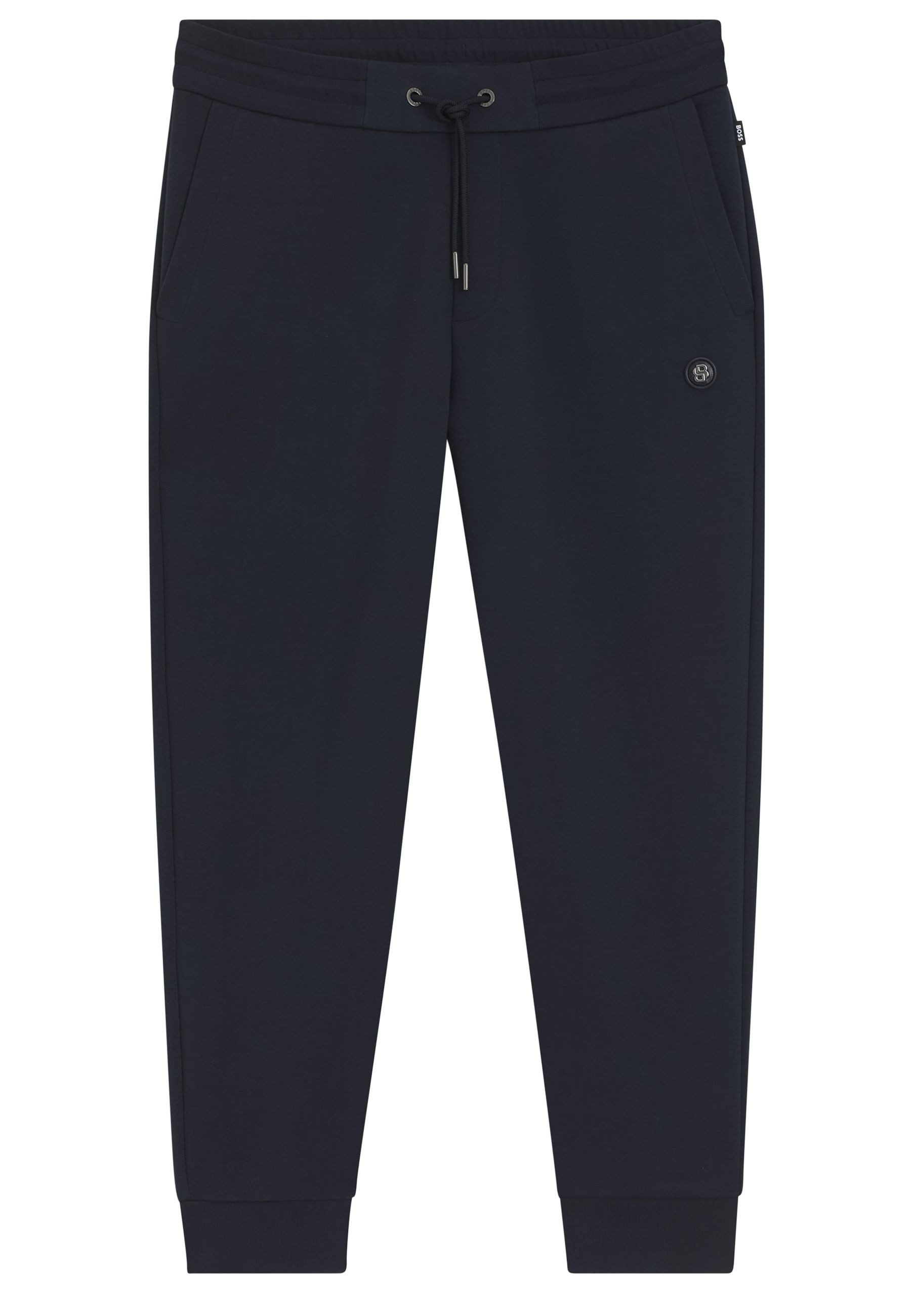 BOSS Jogginghose Locsin mit metallischen Double-B-Monogramm (1-tlg)