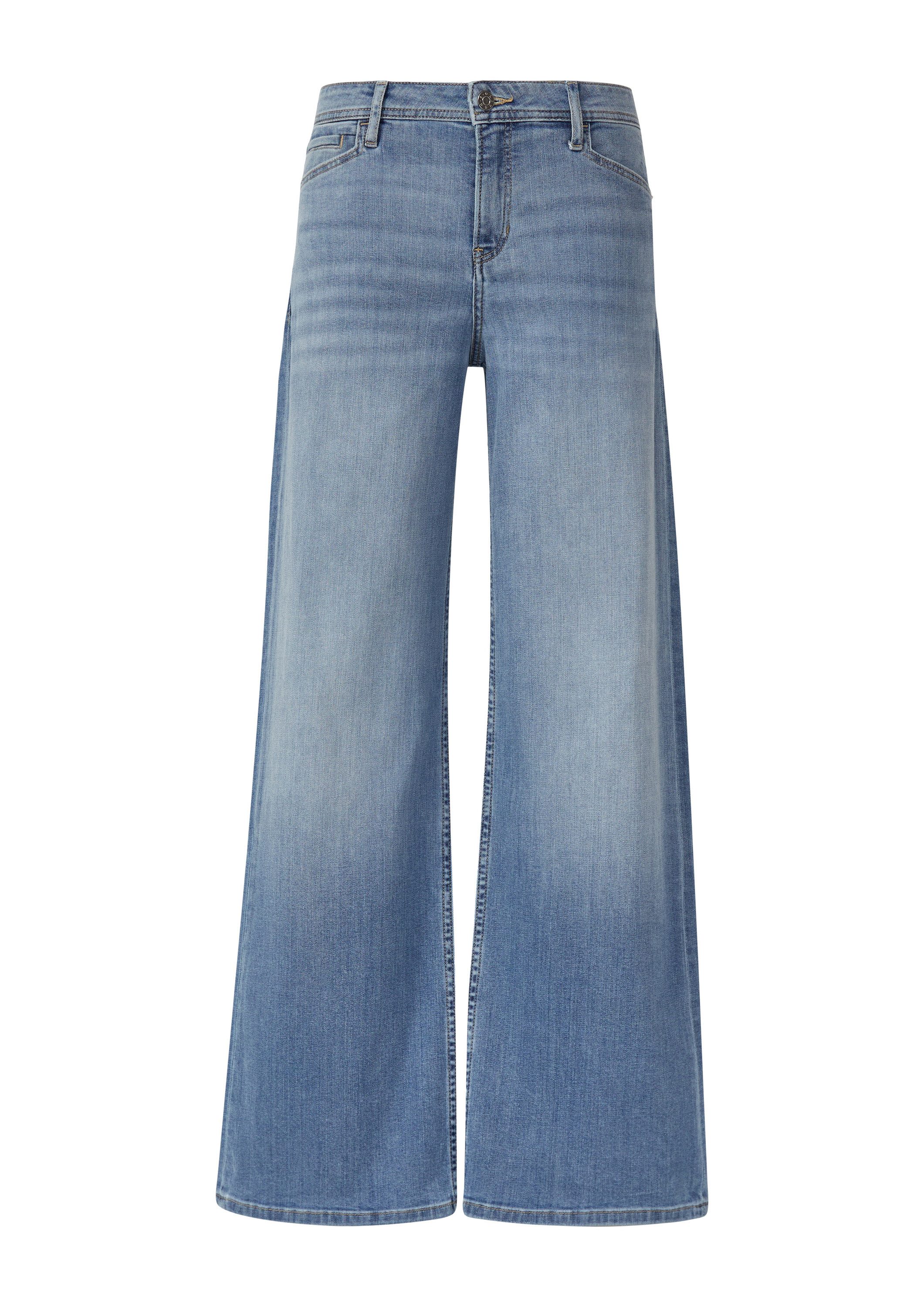 s.Oliver Weite Jeans Jeans-Hose SURI Jeans Suri / Regular Fit / Mid Rise / günstig online kaufen