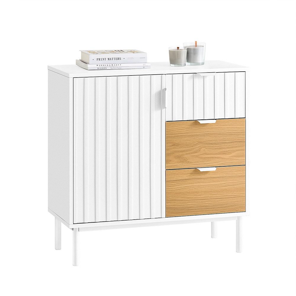 SoBuy Sideboard FSB91, Küchenschrank Buffet Aufbewahrungsschrank Kommode